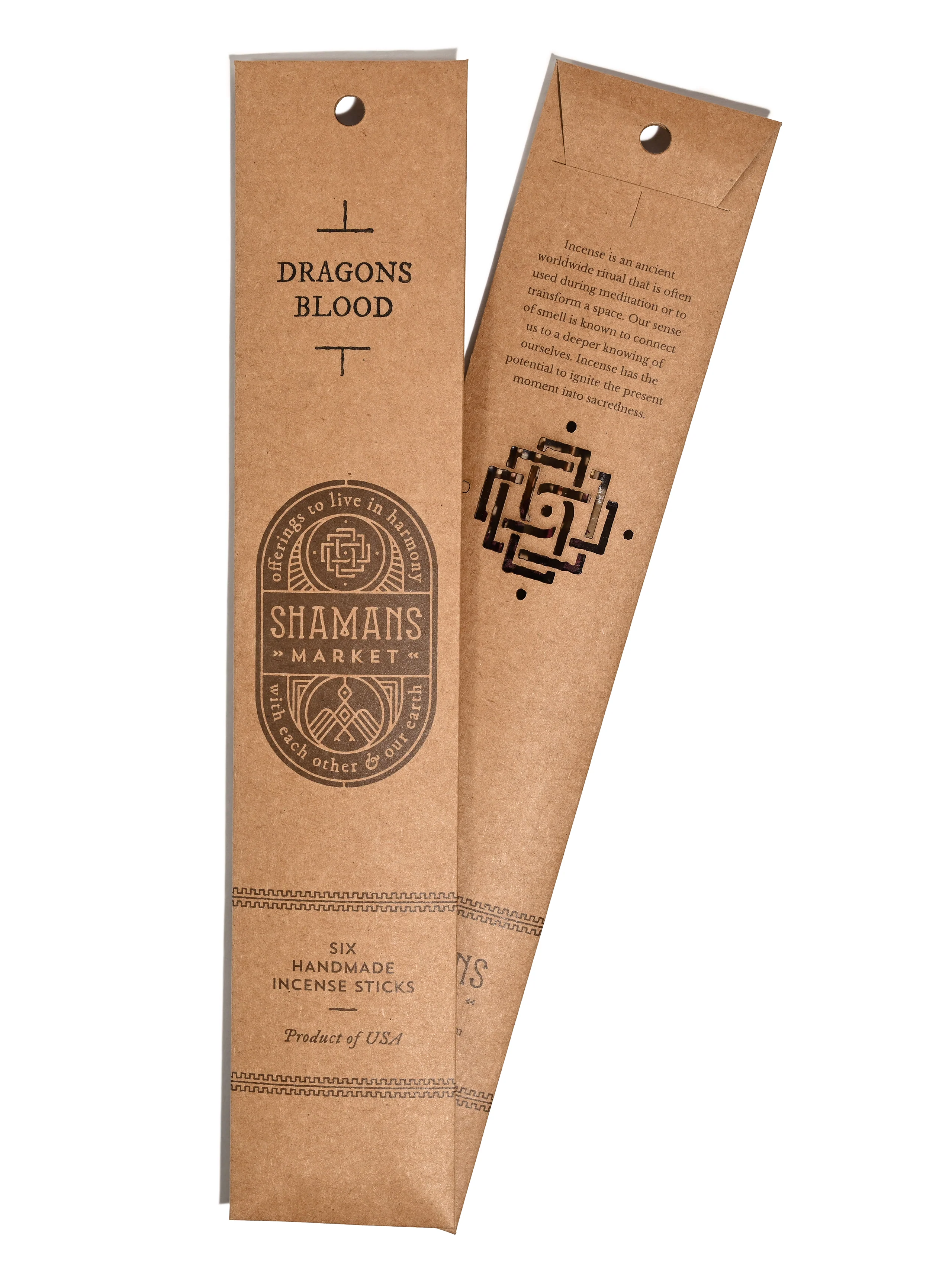 Shamans Market Artisan Dragon's Blood Incense Sticks