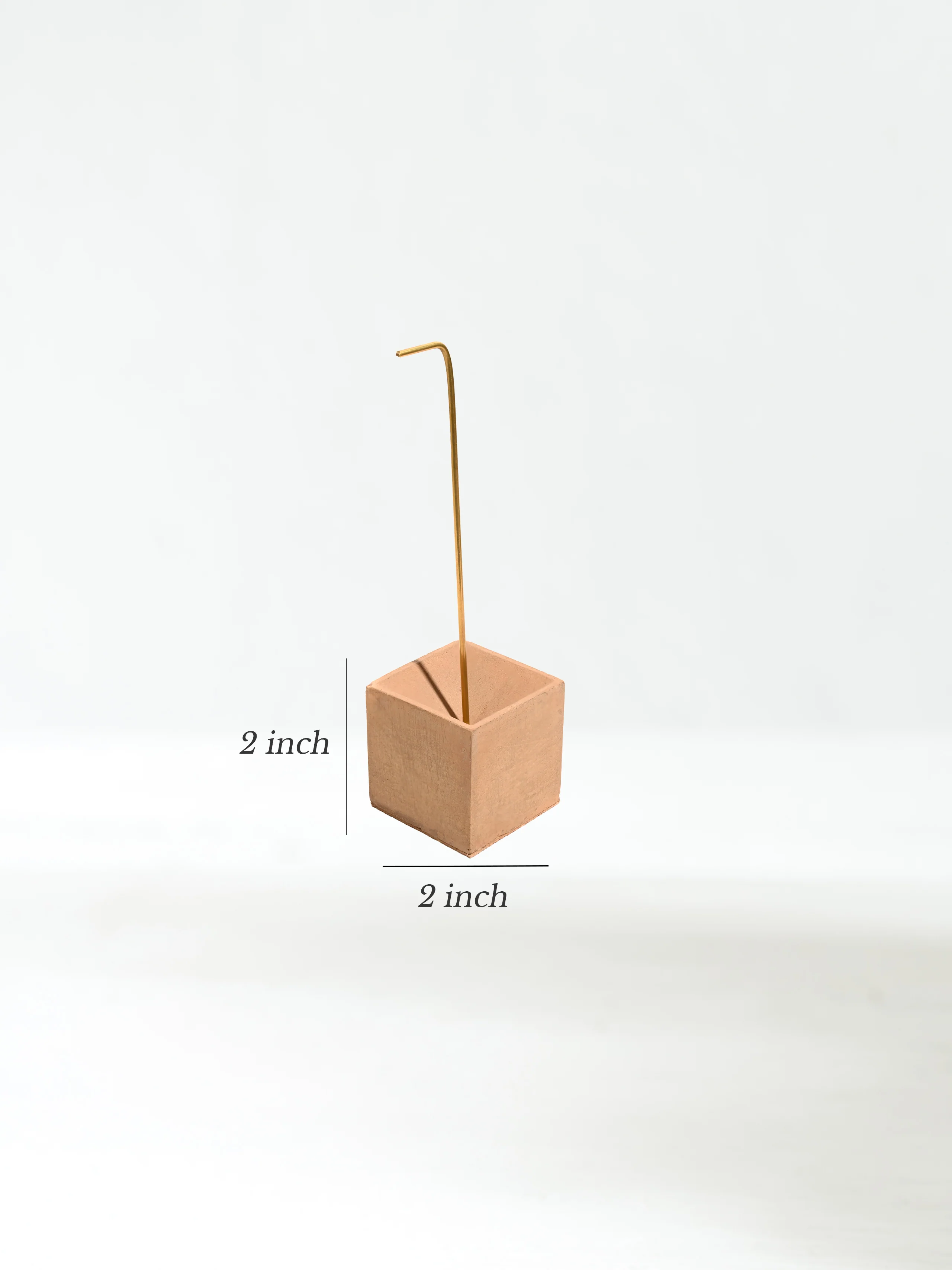 Cuboid Concrete Incense Burner - Image 10