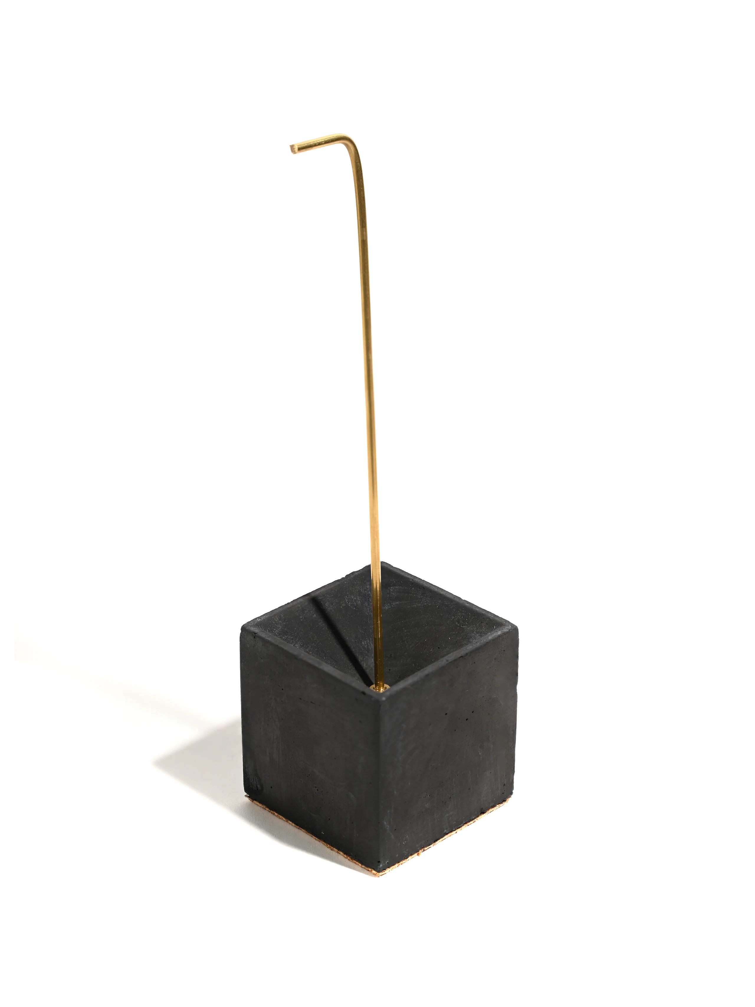 Cuboid Concrete Incense Burner - Image 4