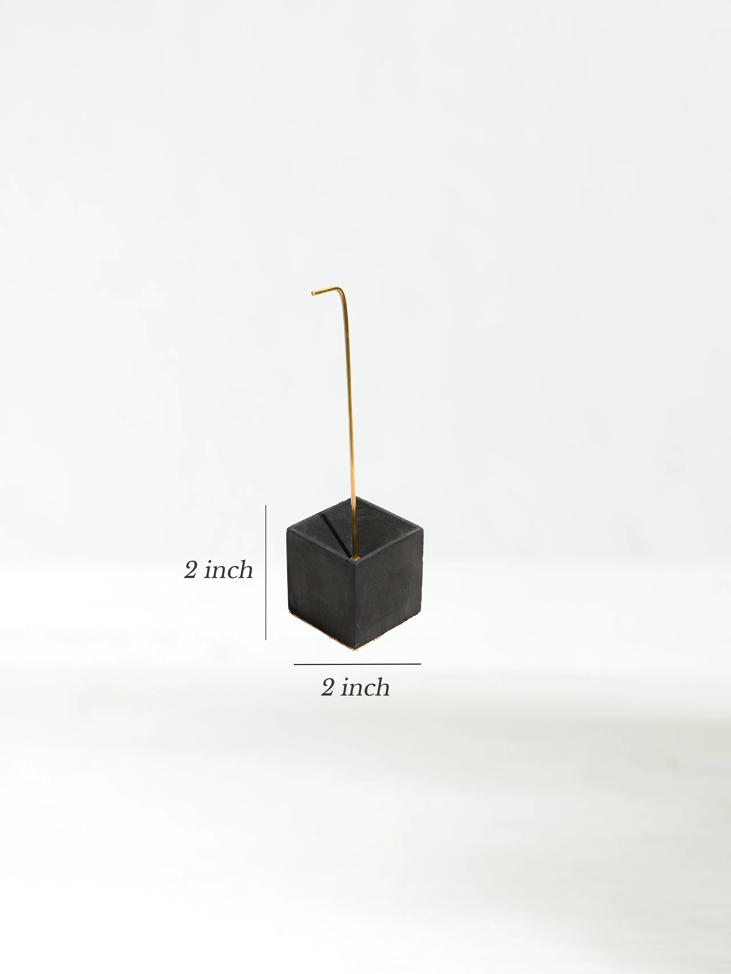 Cuboid Concrete Incense Burner - Image 5