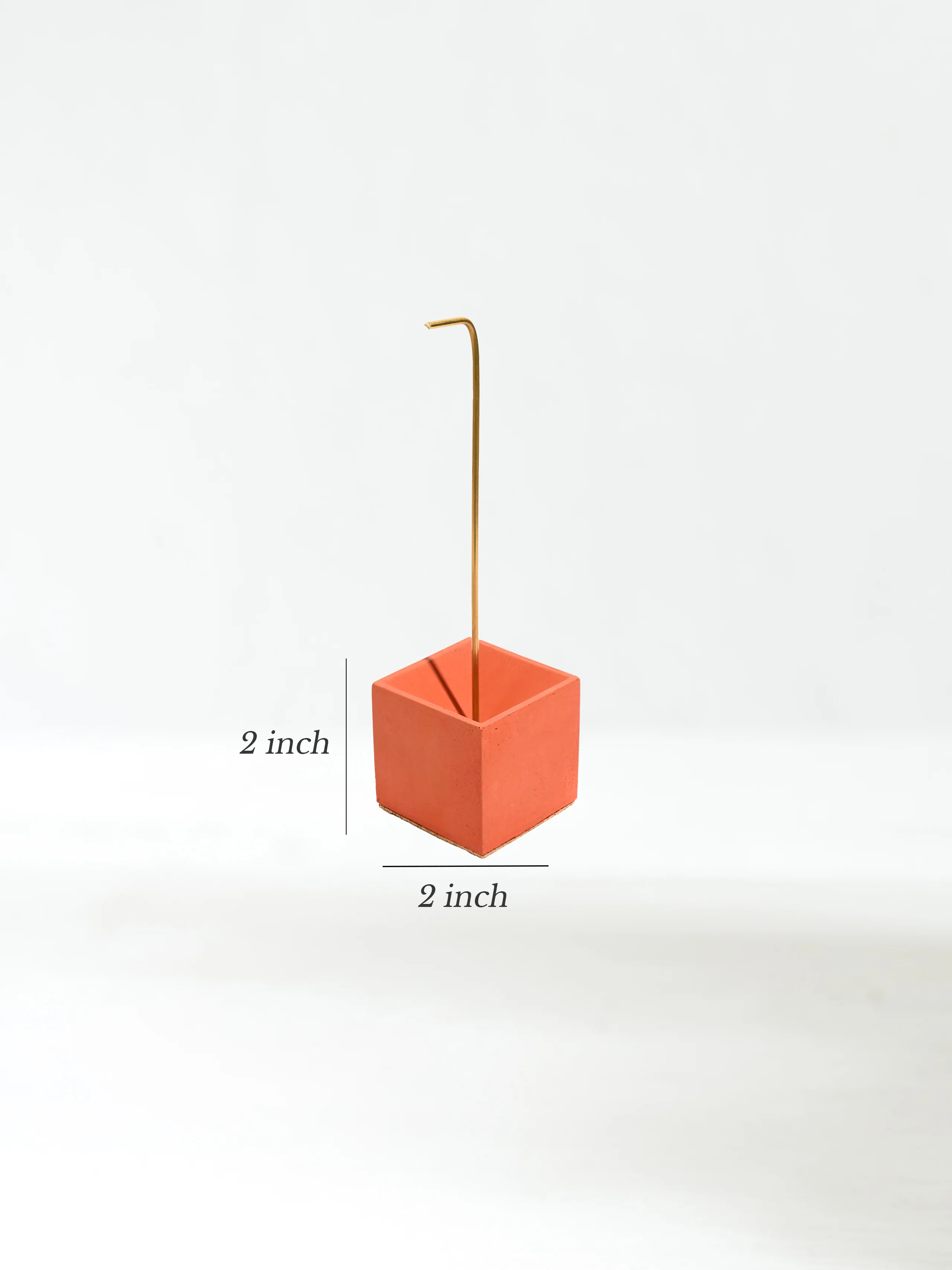 Cuboid Concrete Incense Burner - Image 8