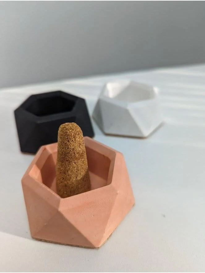 Hearth Concrete Incense Burner - Image 5