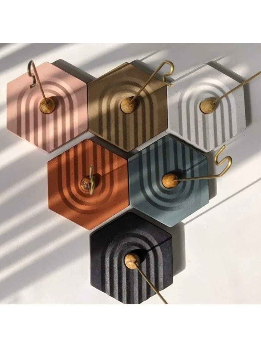 Hexahedron Concrete Incense Burner - Image 9
