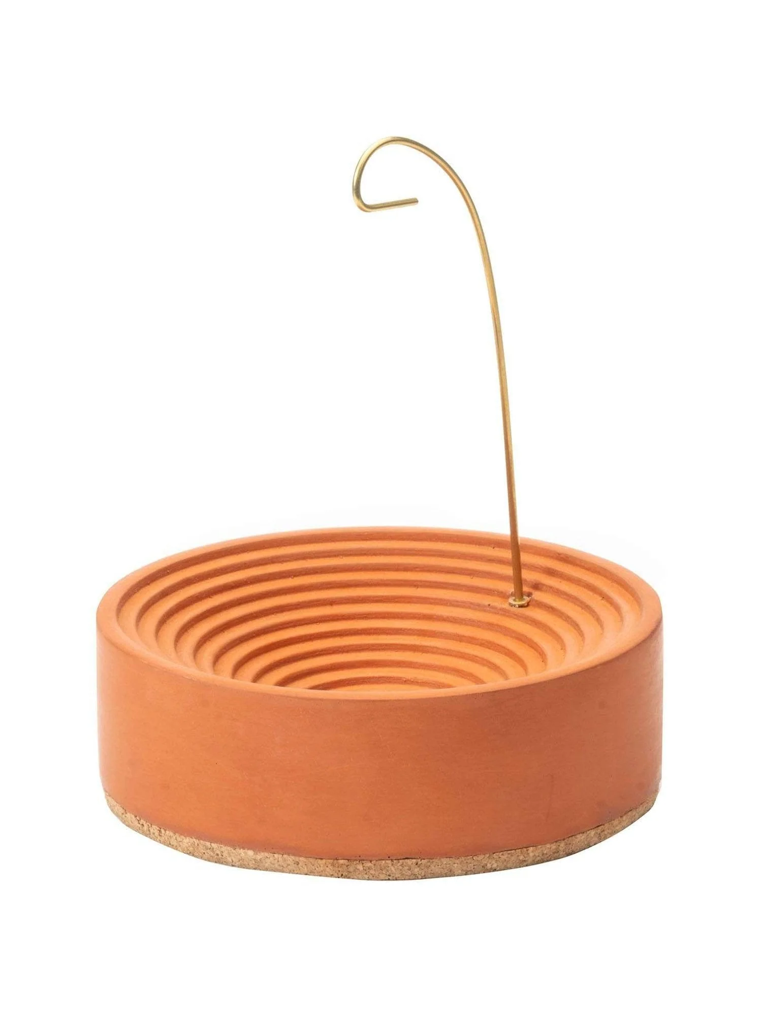 Concentric Bands Concrete Incense Burner - Image 3