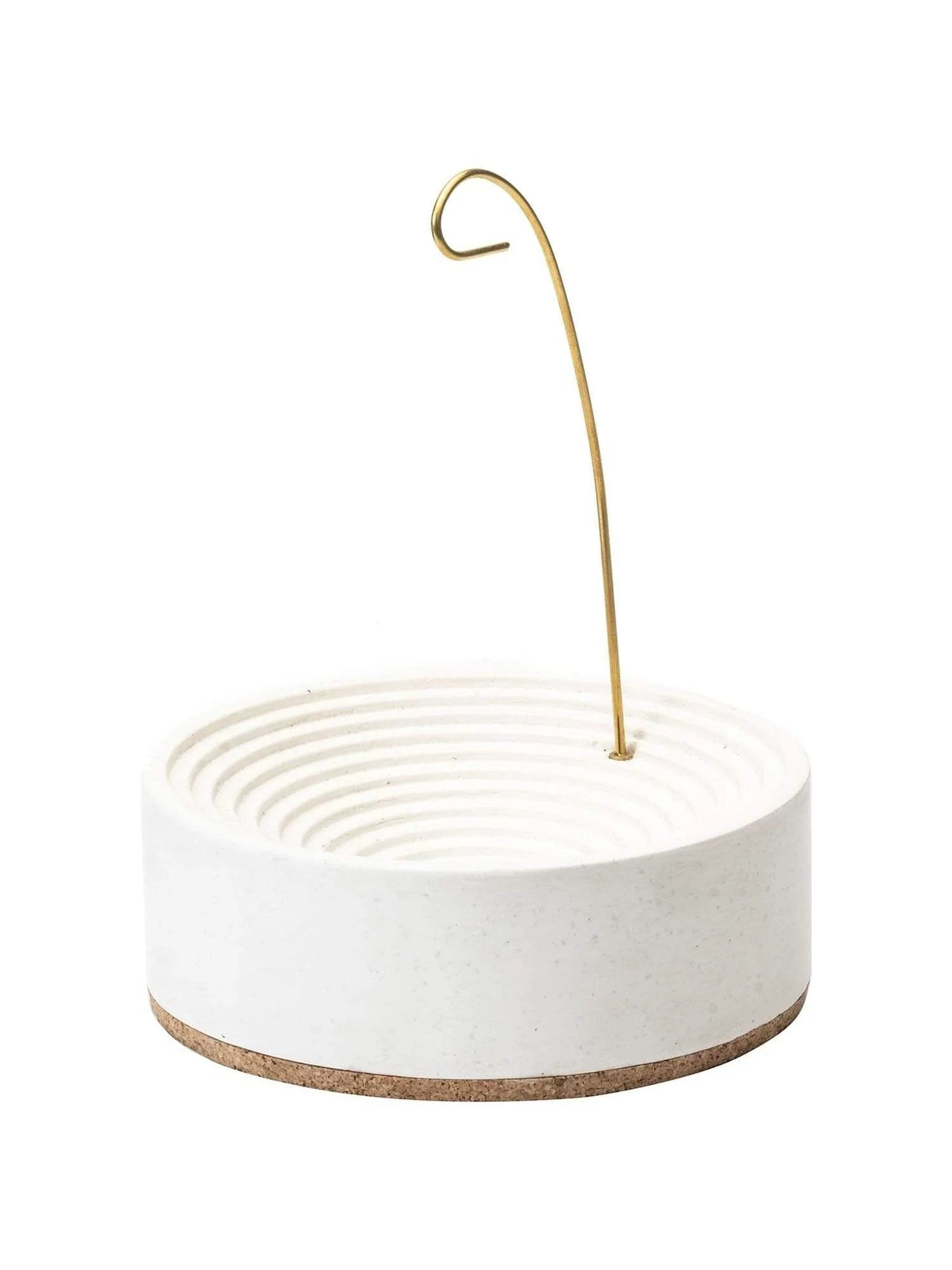 Concentric Bands Concrete Incense Burner - Image 5