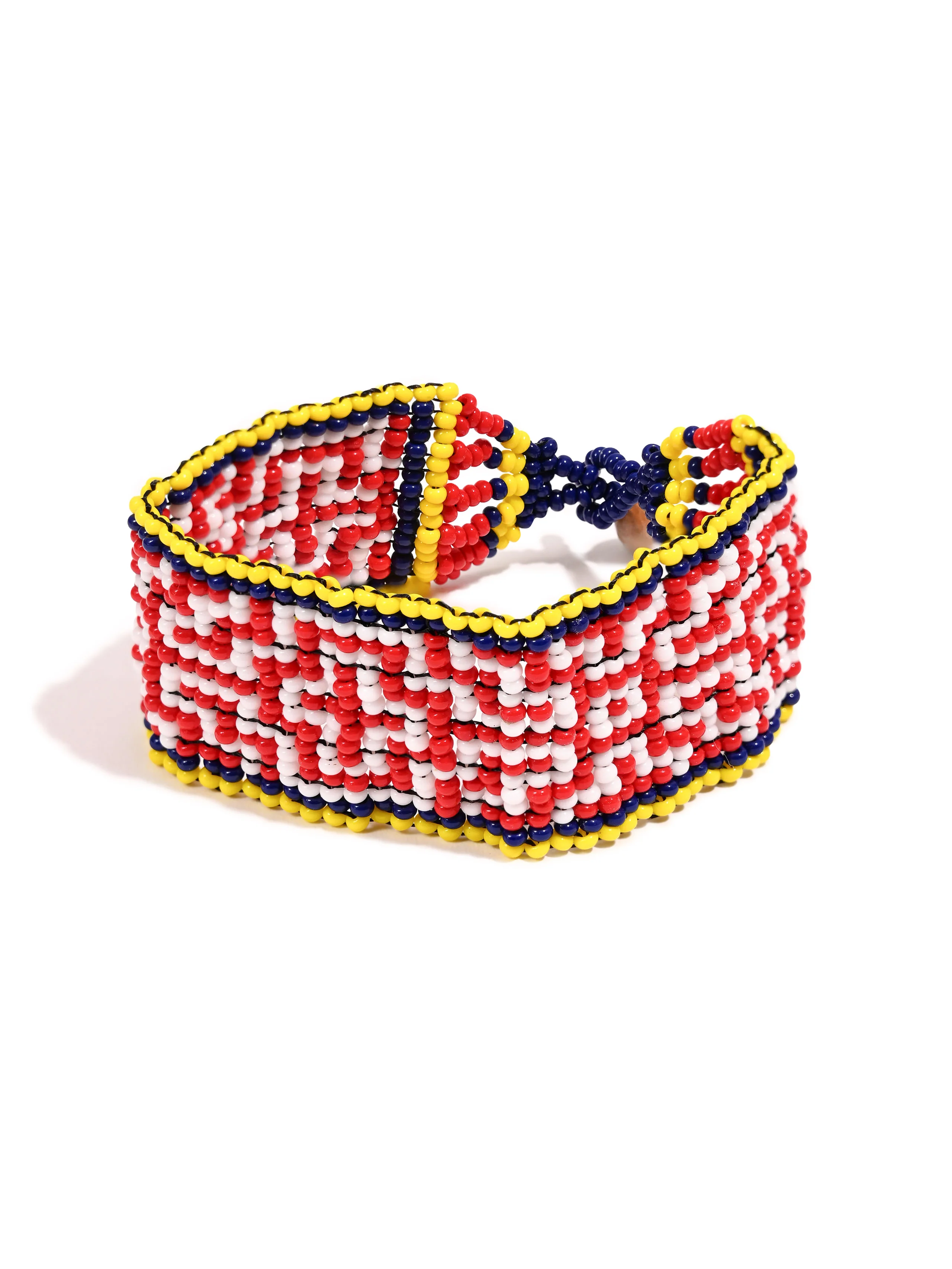 Shipibo Amazon Bead Bracelet - Image 4