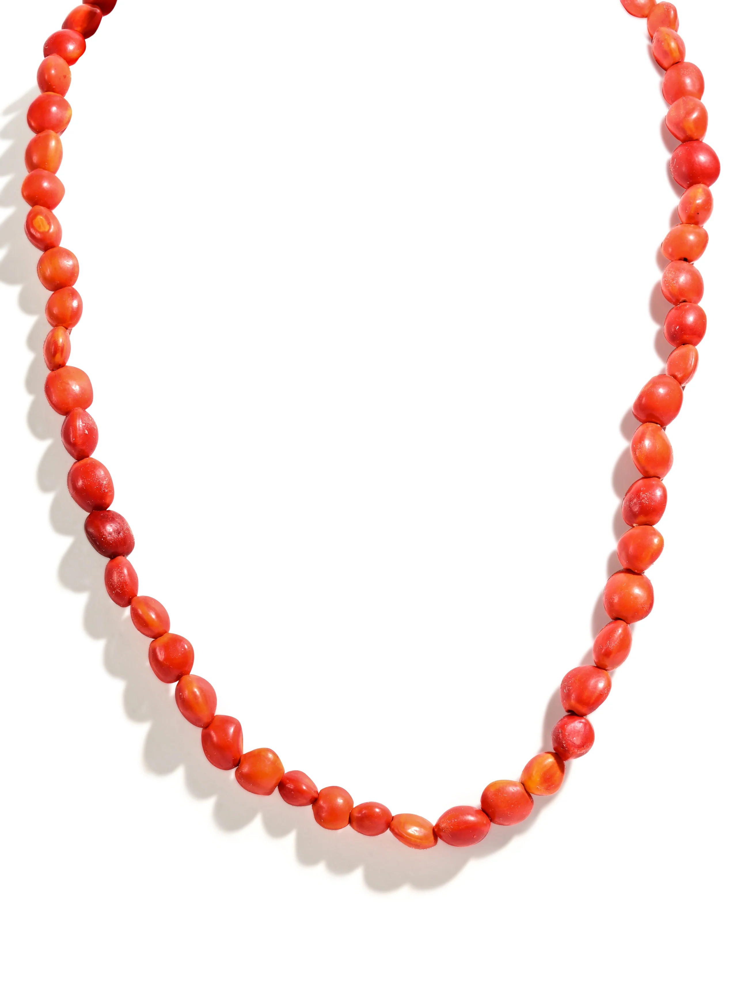 Shipibo Amazon Huayruro Seed Necklace - Image 2