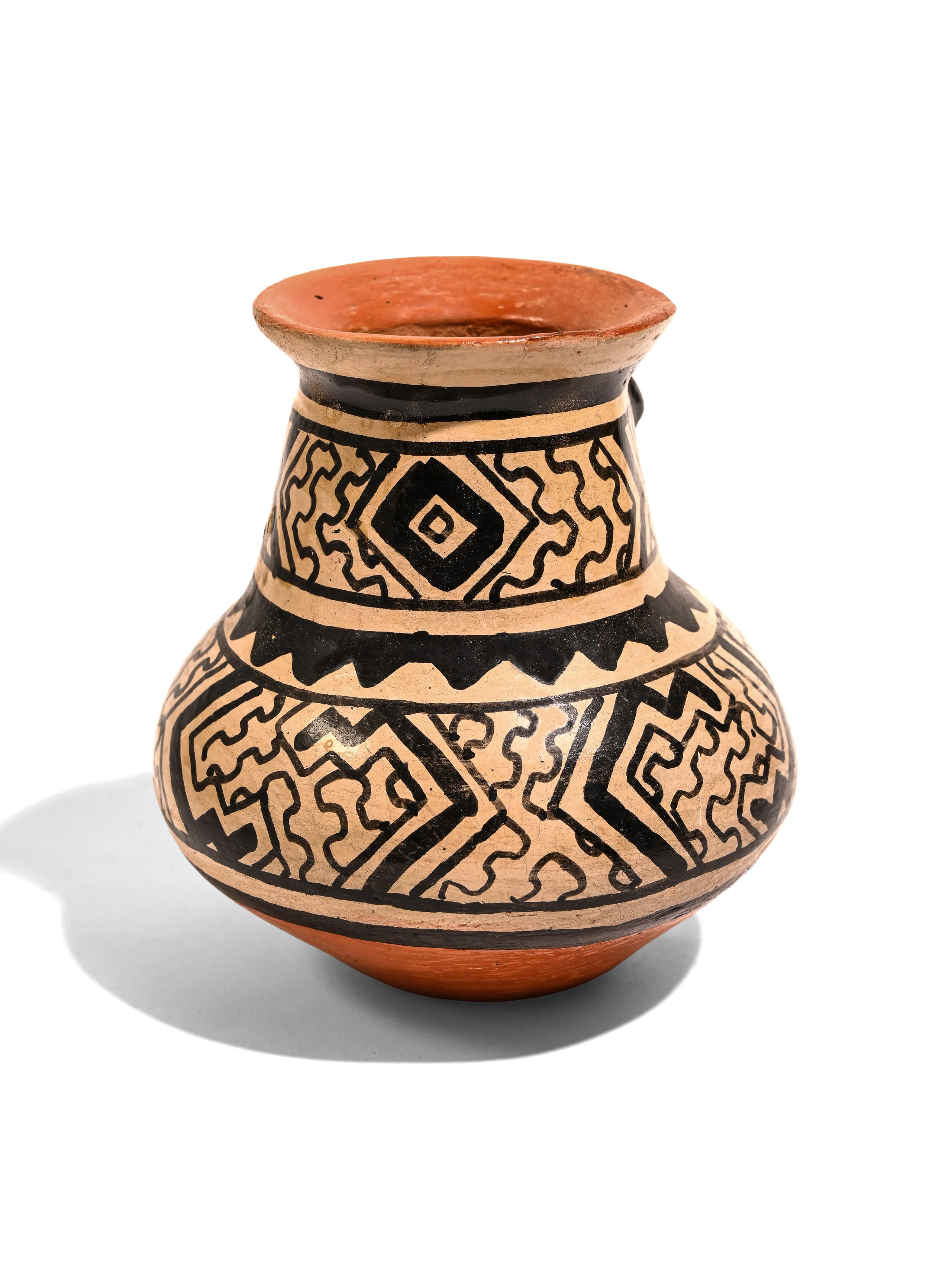 Shipibo Amazon Jungle Ceramic Effigy Vessel - Image 3