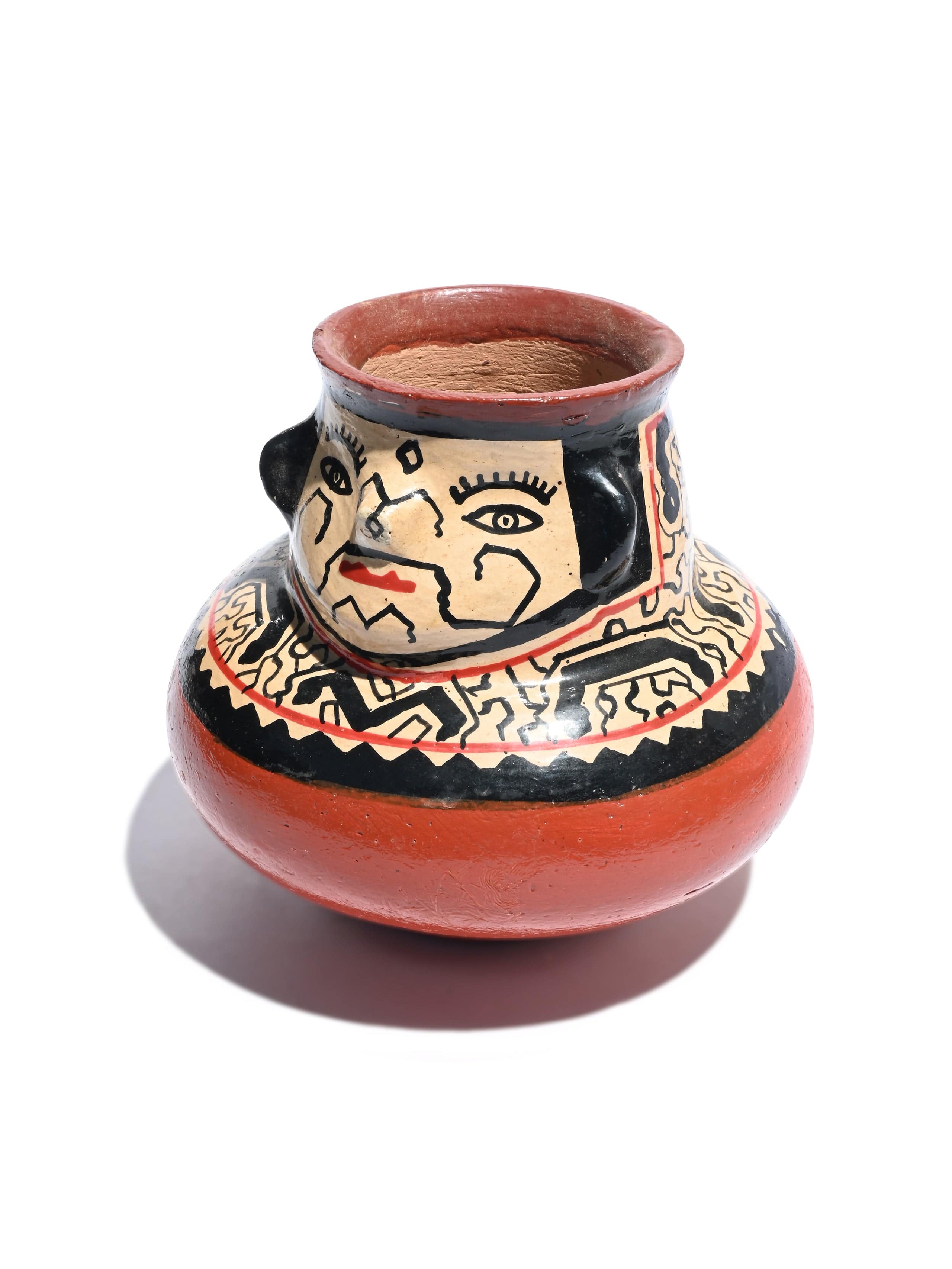 Shipibo Amazon Jungle Ceramic Effigy Vessel - Image 10