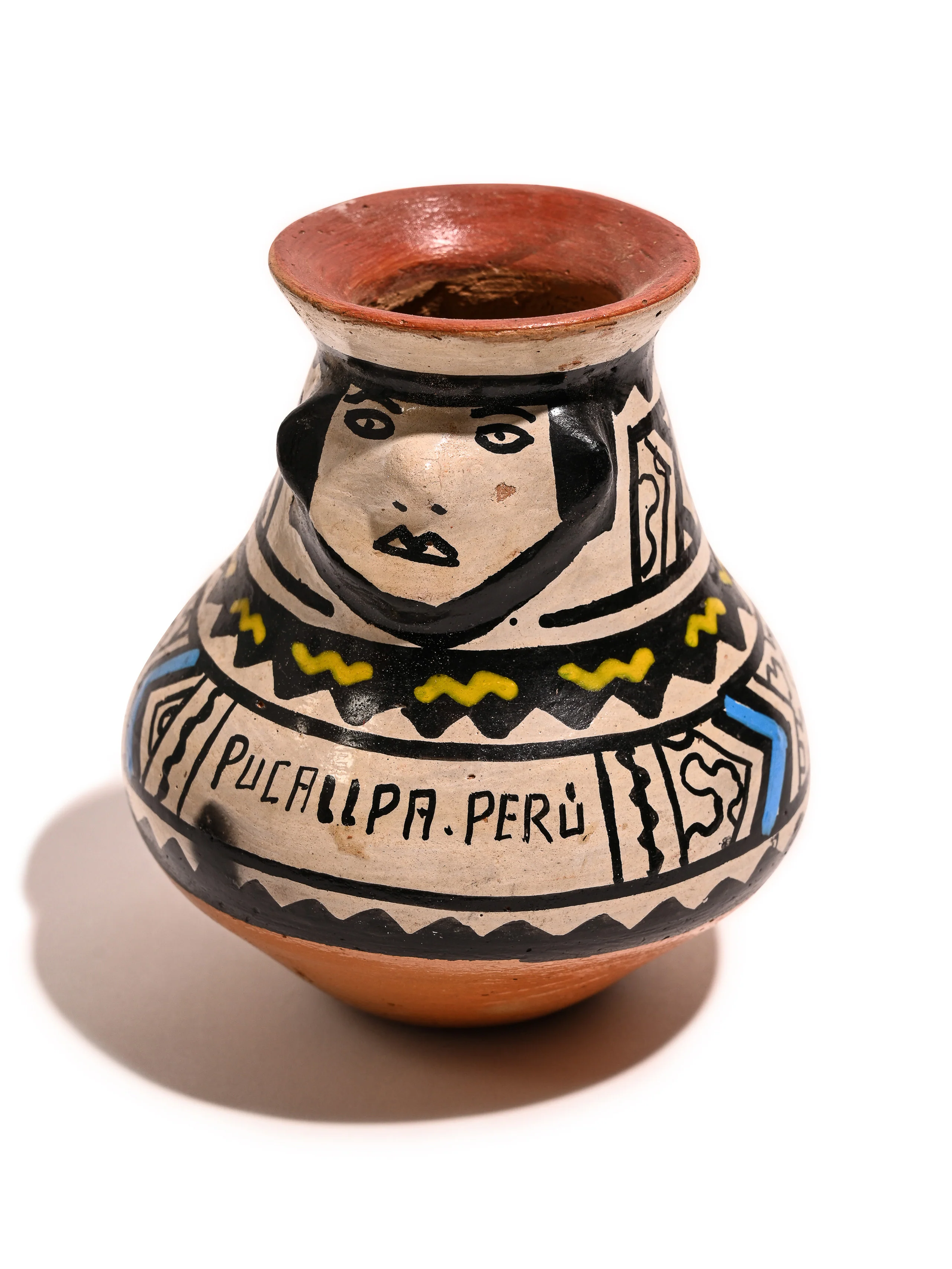 Shipibo Amazon Jungle Ceramic Effigy Vessel - Image 16