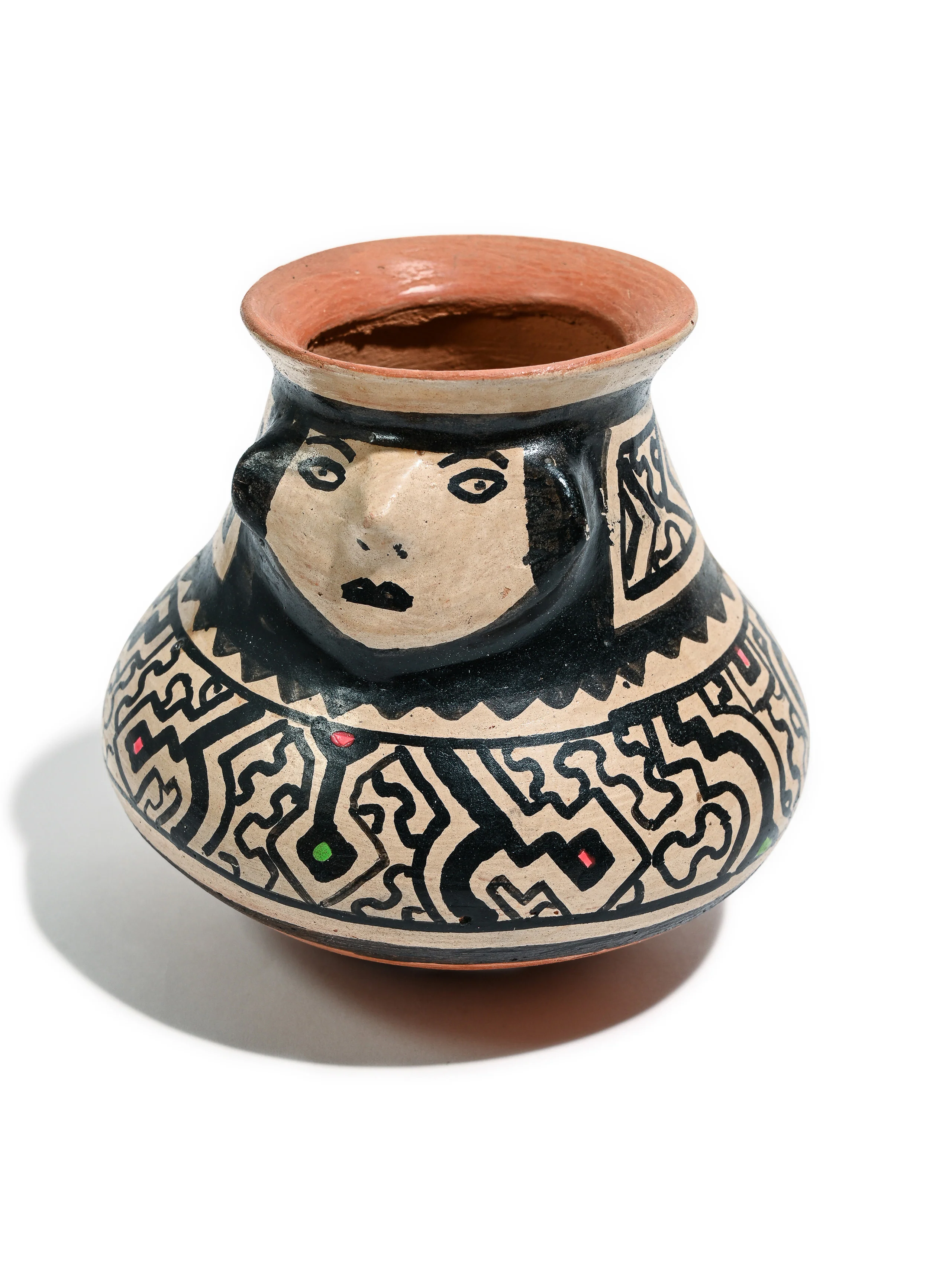 Shipibo Amazon Jungle Ceramic Effigy Vessel - Image 21