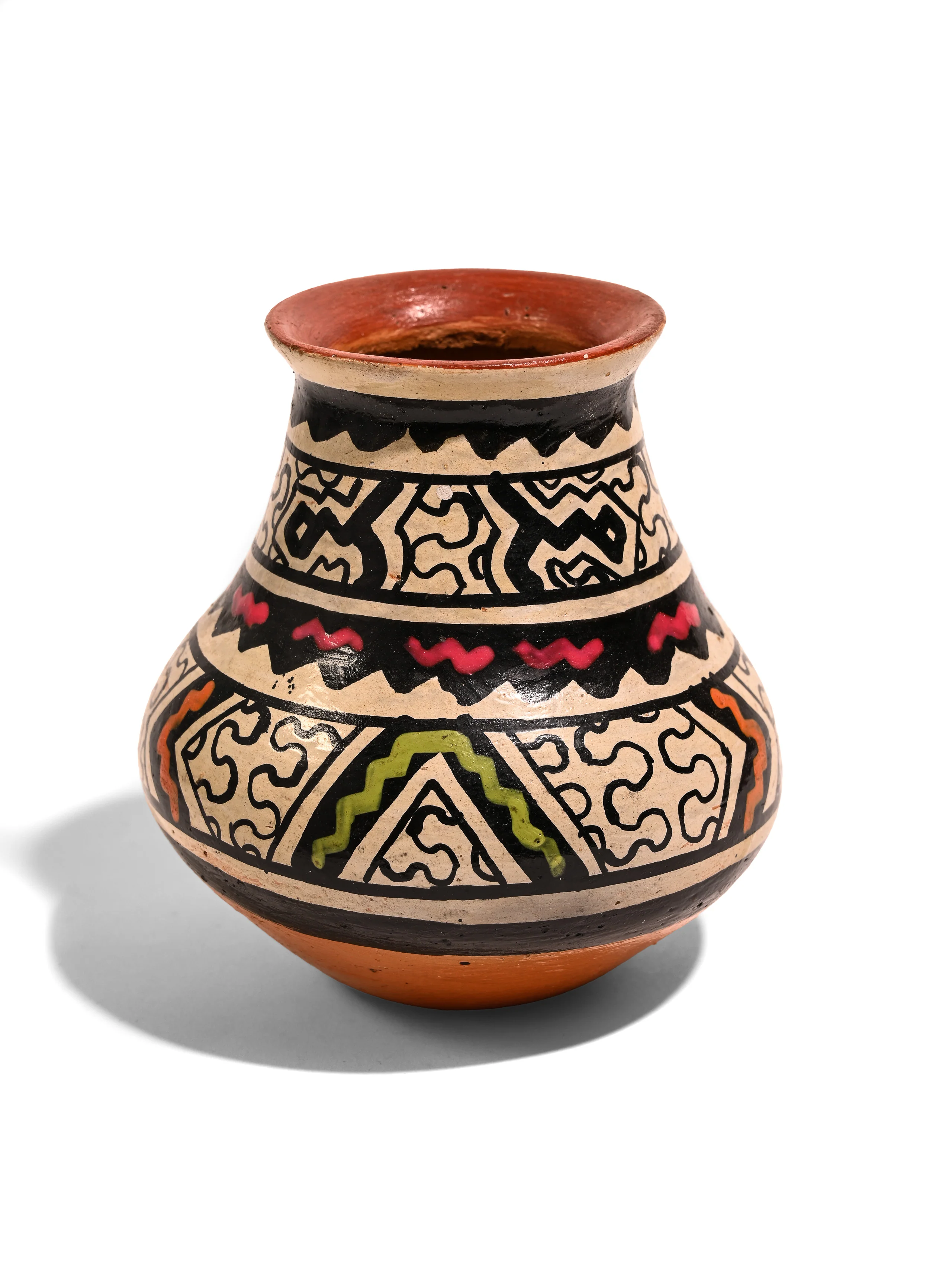 Shipibo Amazon Jungle Ceramic Effigy Vessel - Image 26
