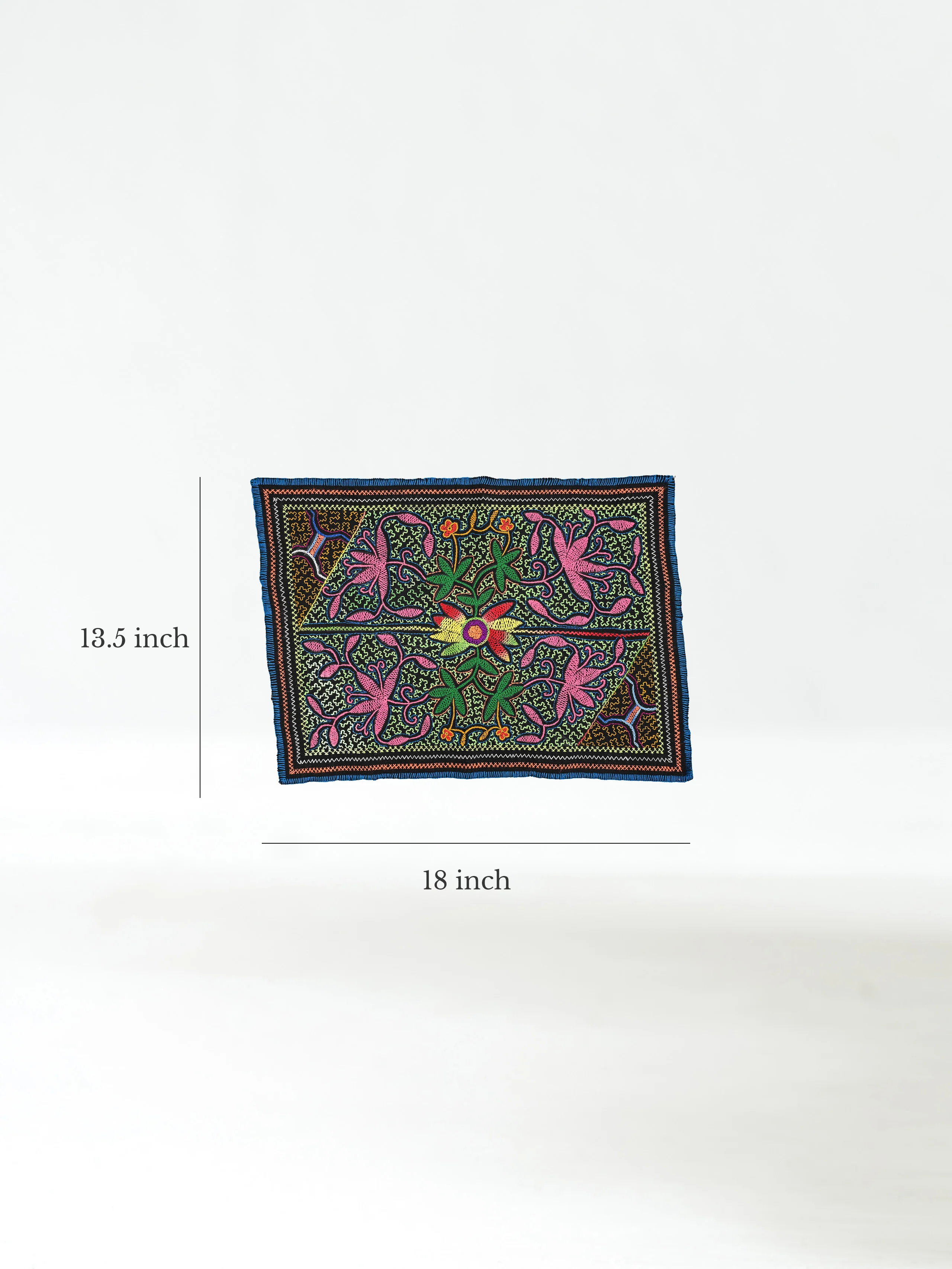 Shipibo Embroidery Cloth - Medium - Image 4