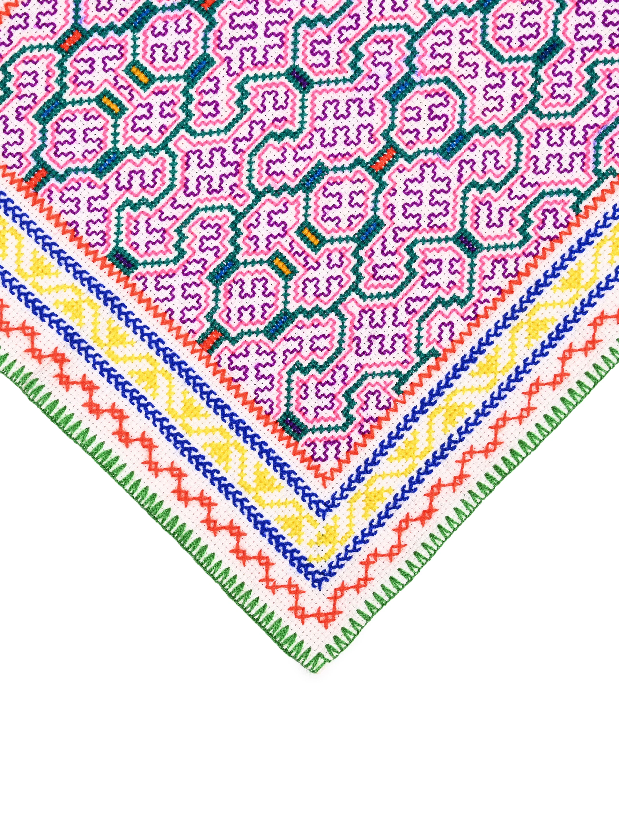 Shipibo Embroidery Cloth - Small - Image 3