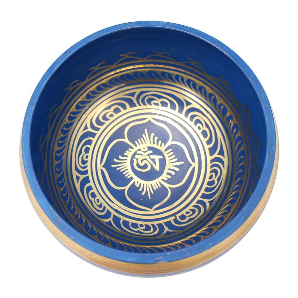 Singing Bowl - Blue - 5.5 inch - Image 11