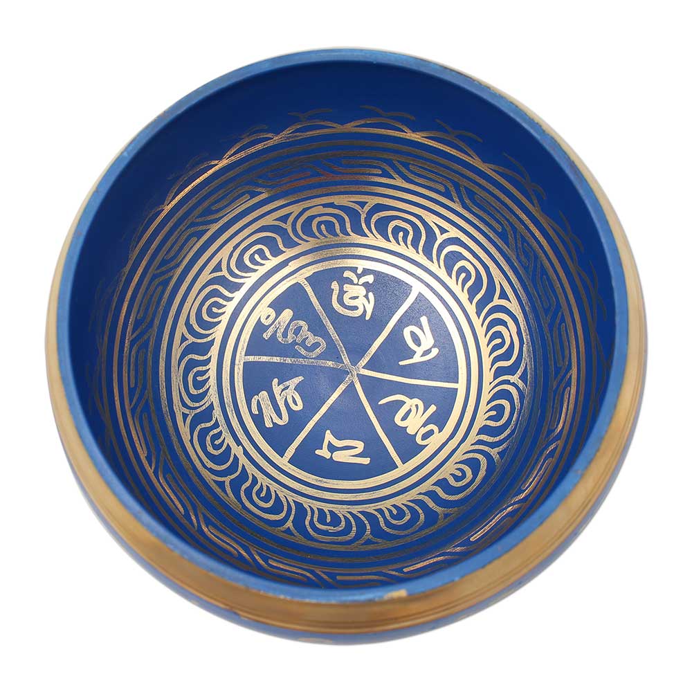 Singing Bowl - Blue - 5.5 inch - Image 6