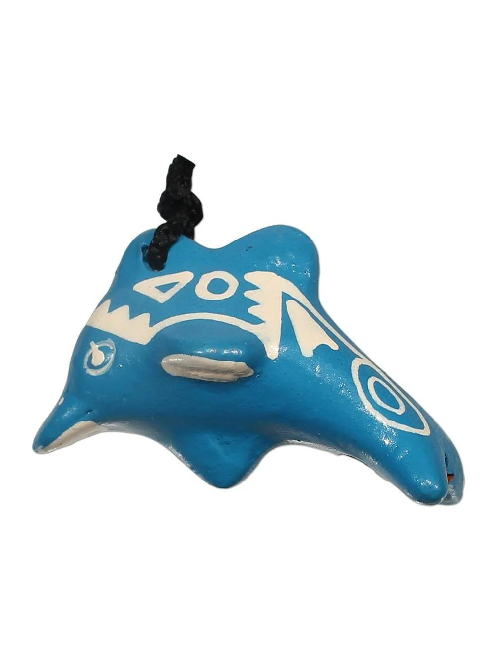 Singing Dolphin Clay Whistle on Cord - Image 4