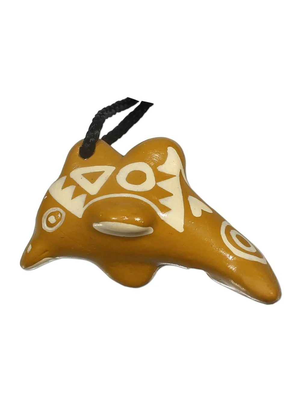 Singing Dolphin Clay Whistle on Cord - Image 6