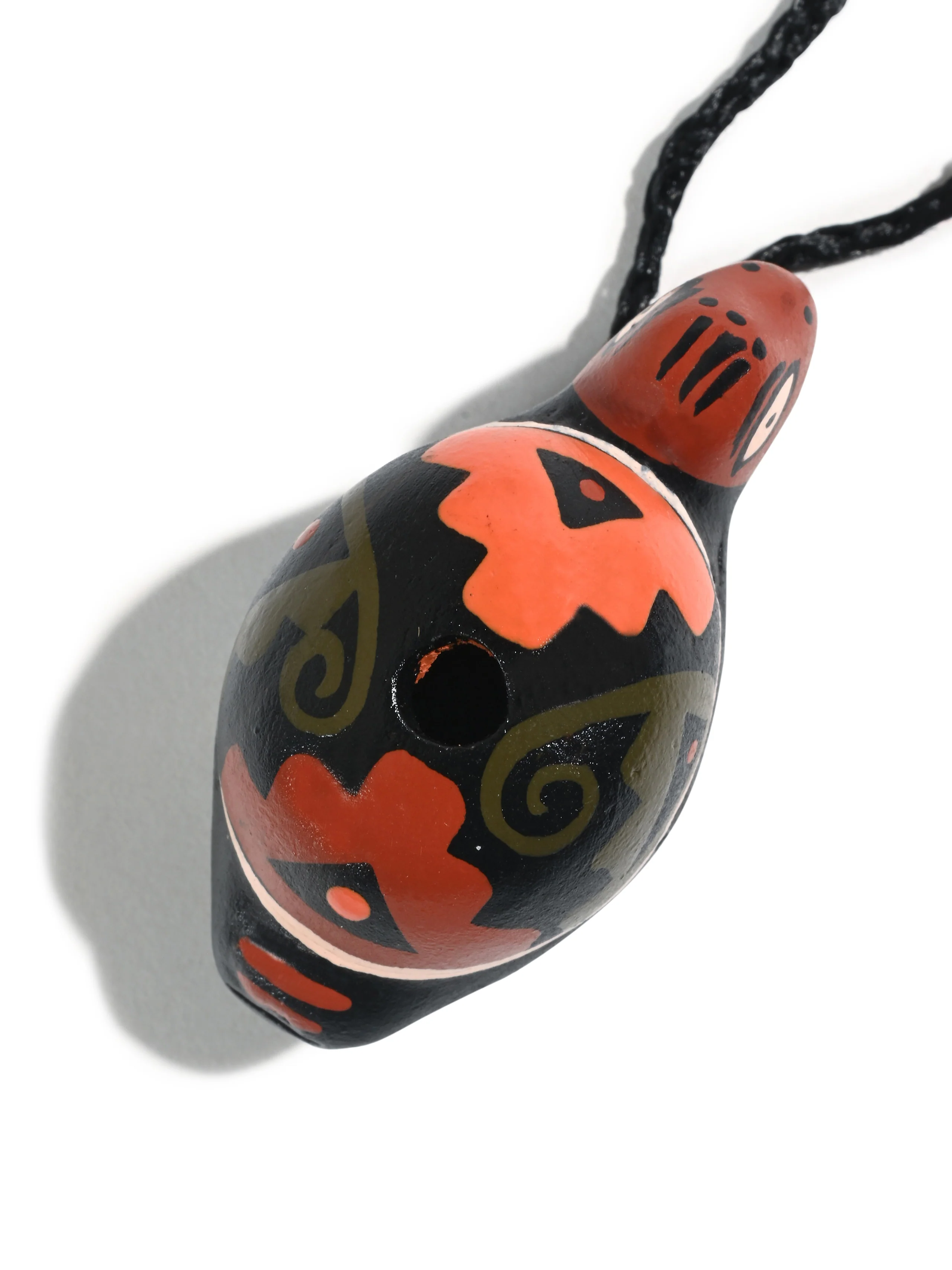 Singing Turtle Clay Whistle on Cord - Image 3