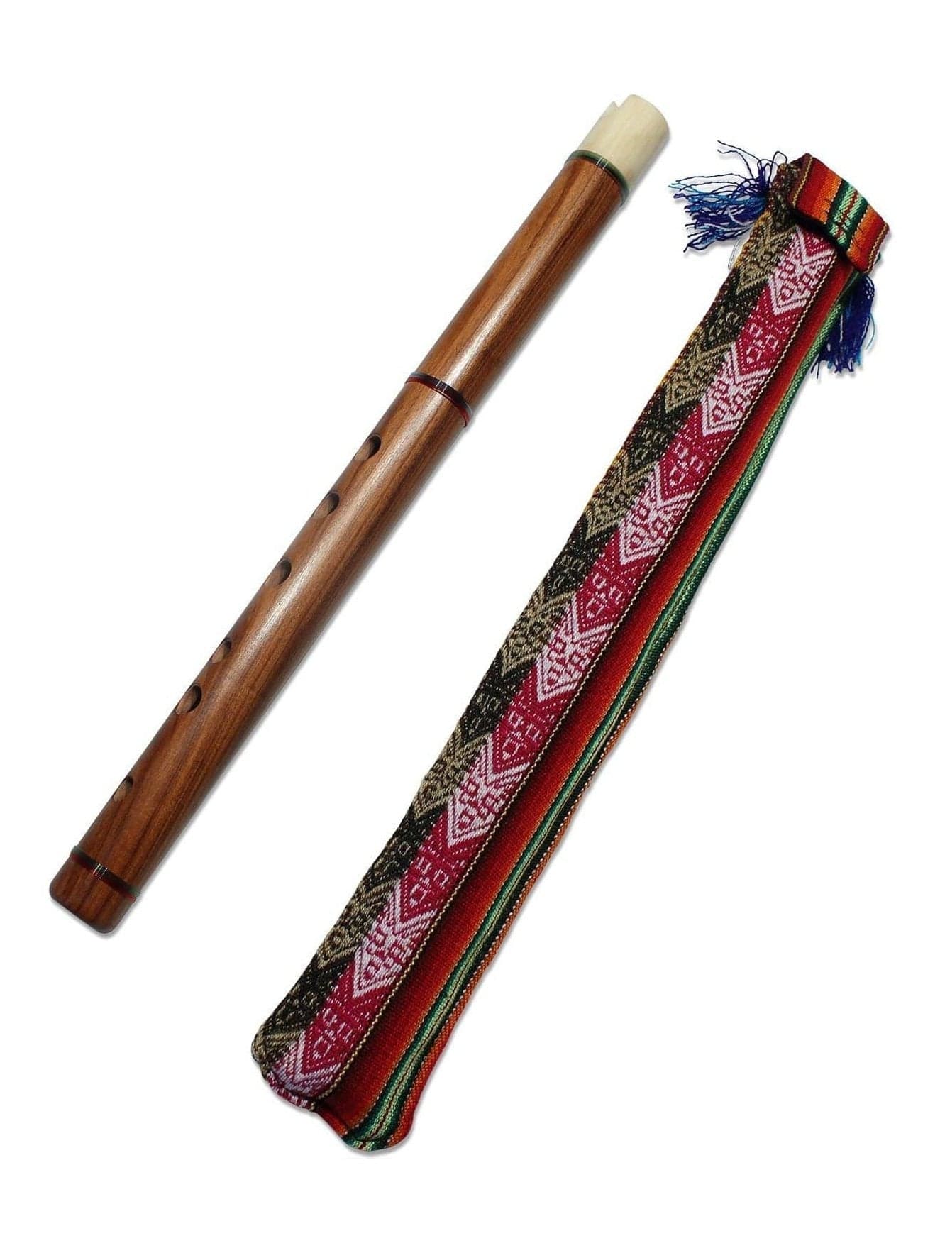 Song of the Andes Peruvian Quena Flute Wood w/Case - Image 5