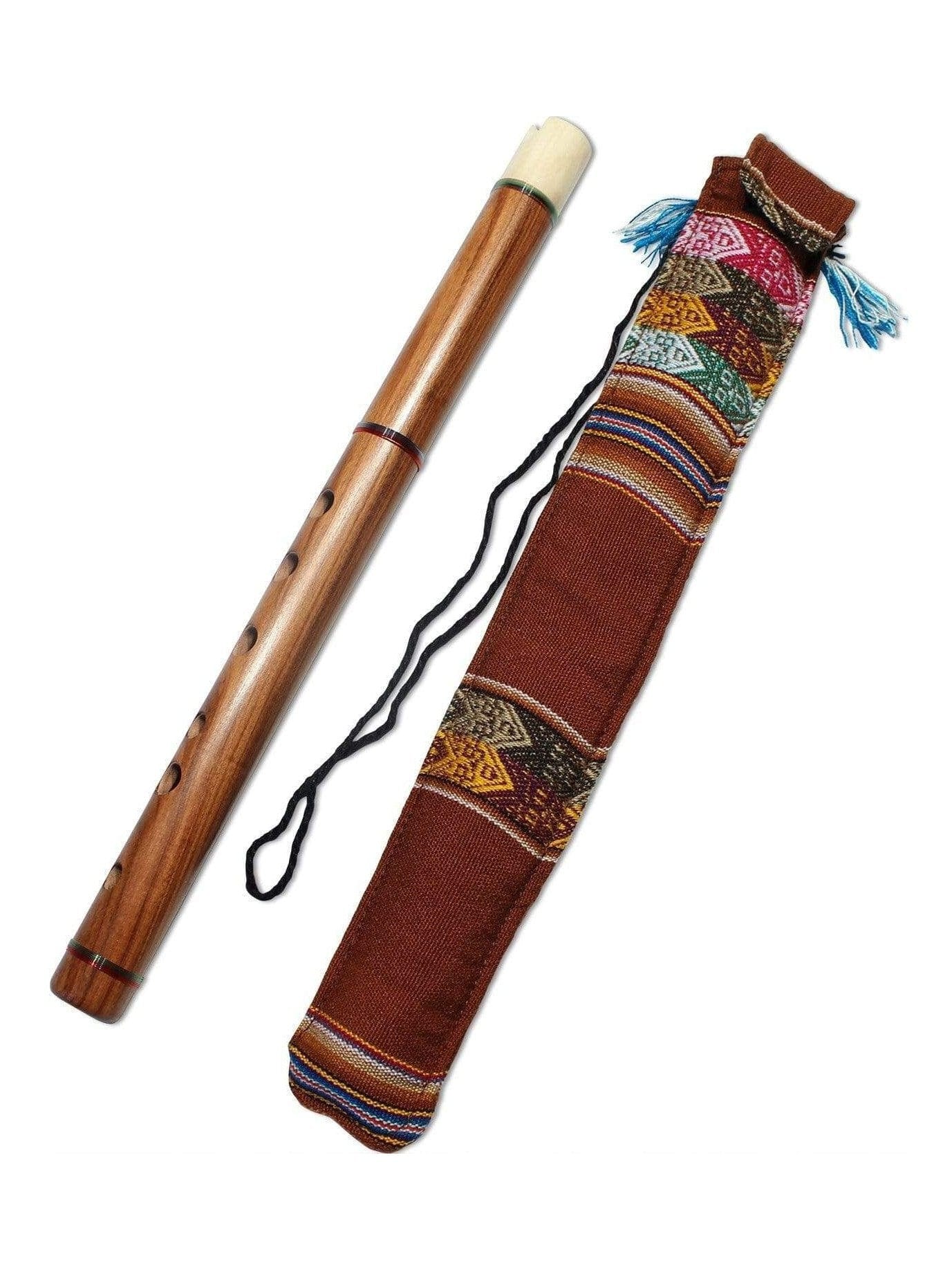 Song of the Andes Peruvian Quena Flute Wood w/Case - Image 6