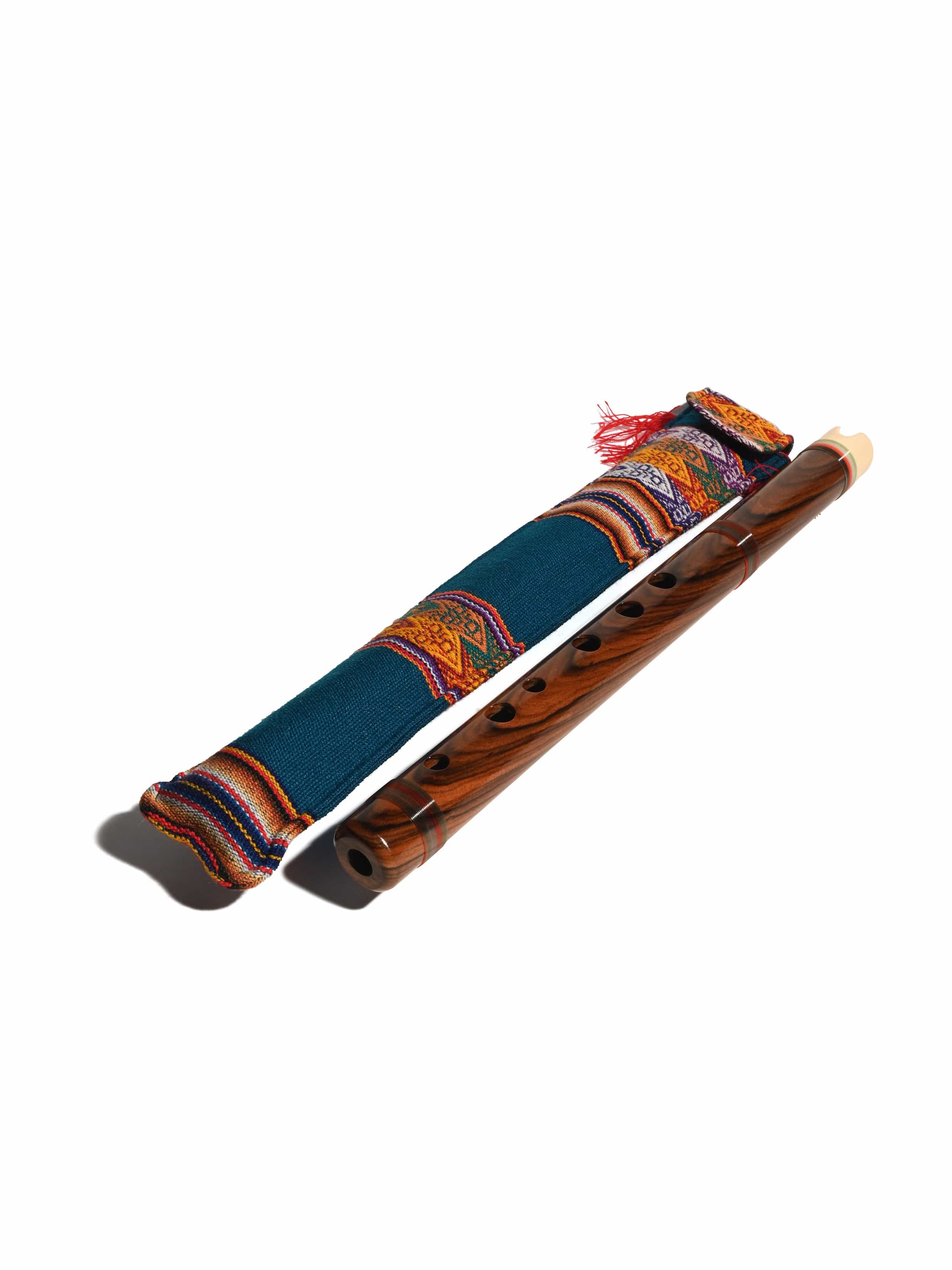Song of the Andes Peruvian Quena Flute Wood w/Case - Image 9