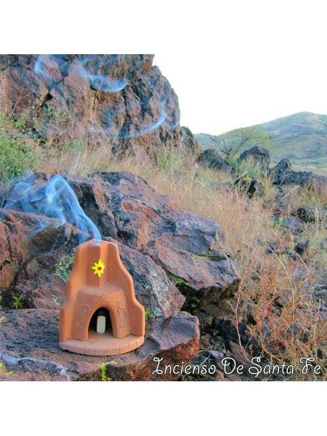 Southwest Fireplace Incense Burner w/Incense Cones - Image 2