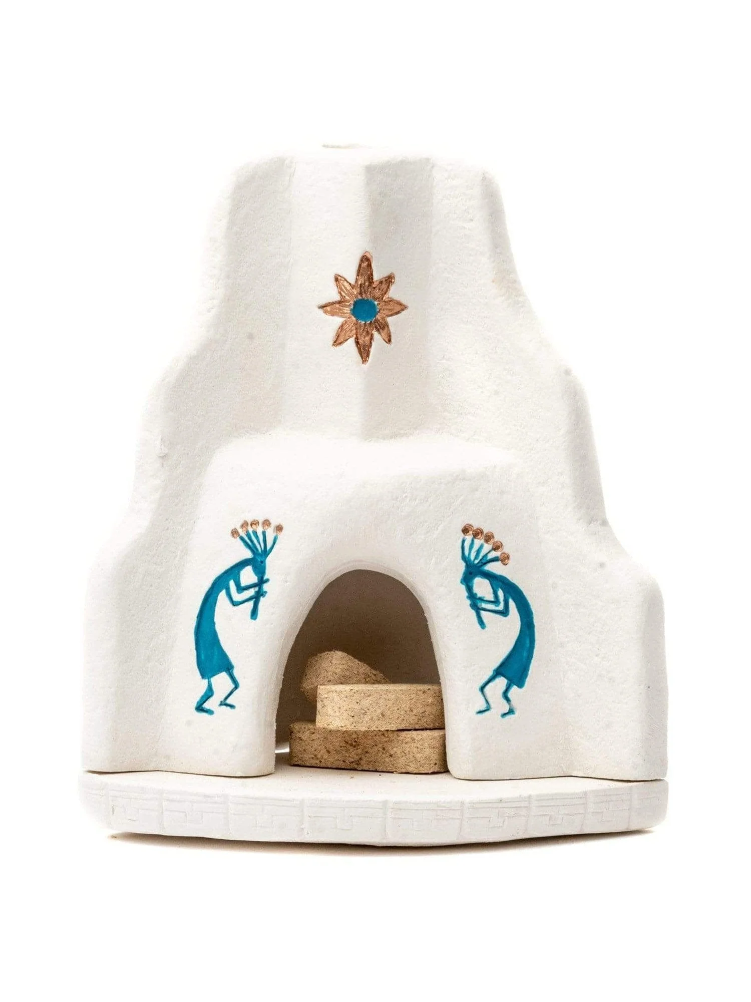 Southwest Fireplace Incense Burner w/Incense Cones - Image 4