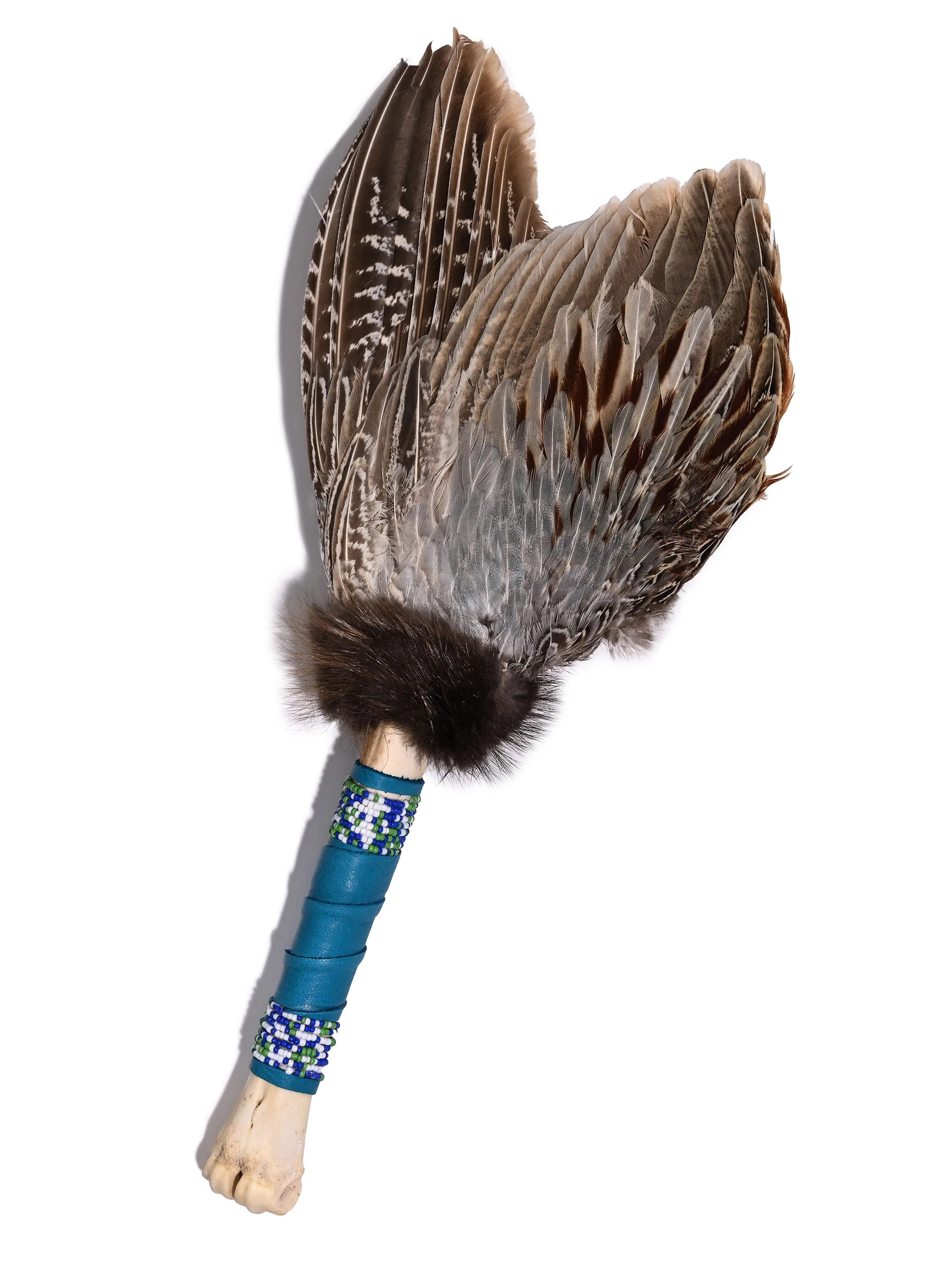 Spirit Prayer Fan with Bone Handle - Image 10