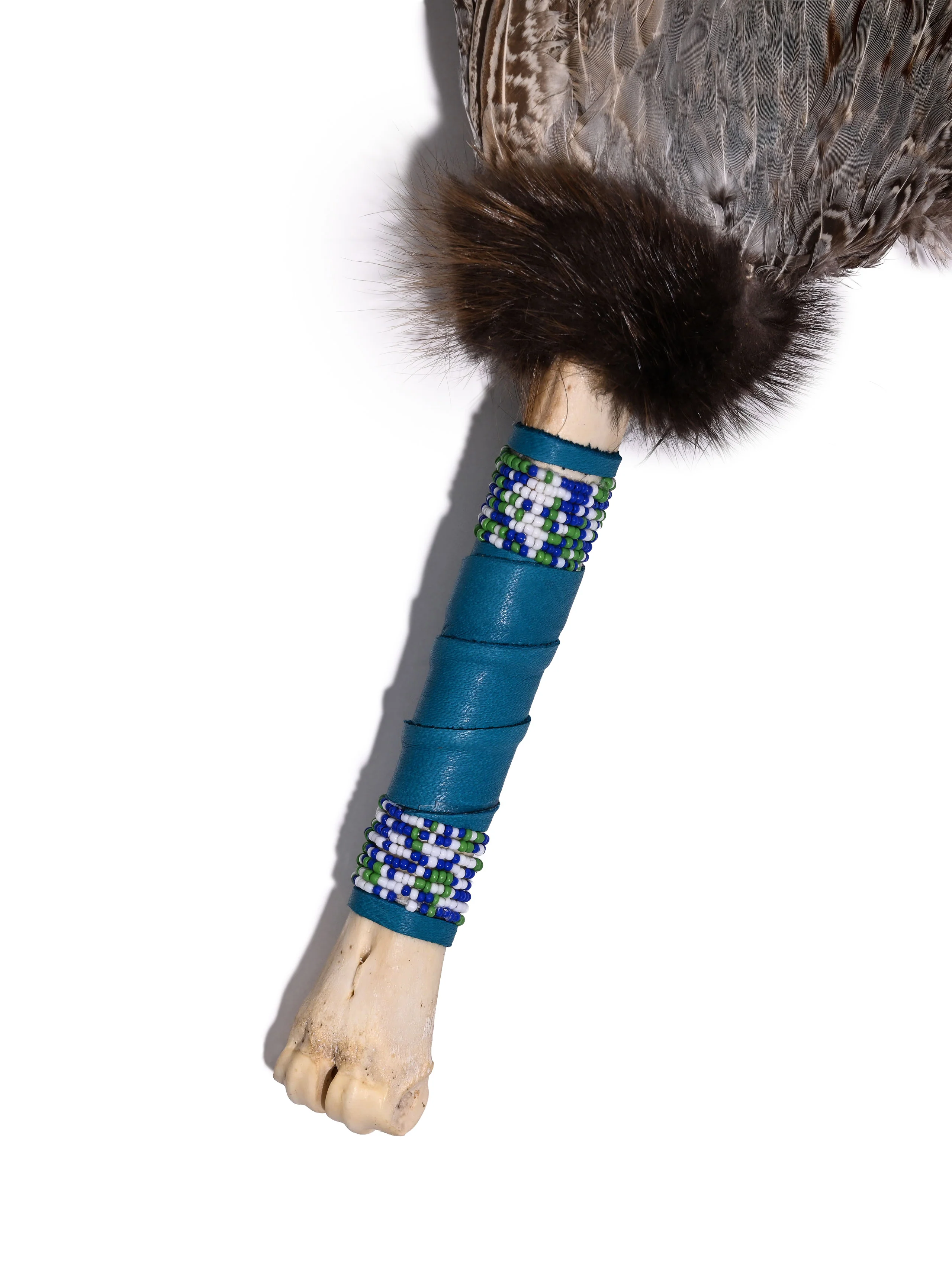 Spirit Prayer Fan with Bone Handle - Image 11