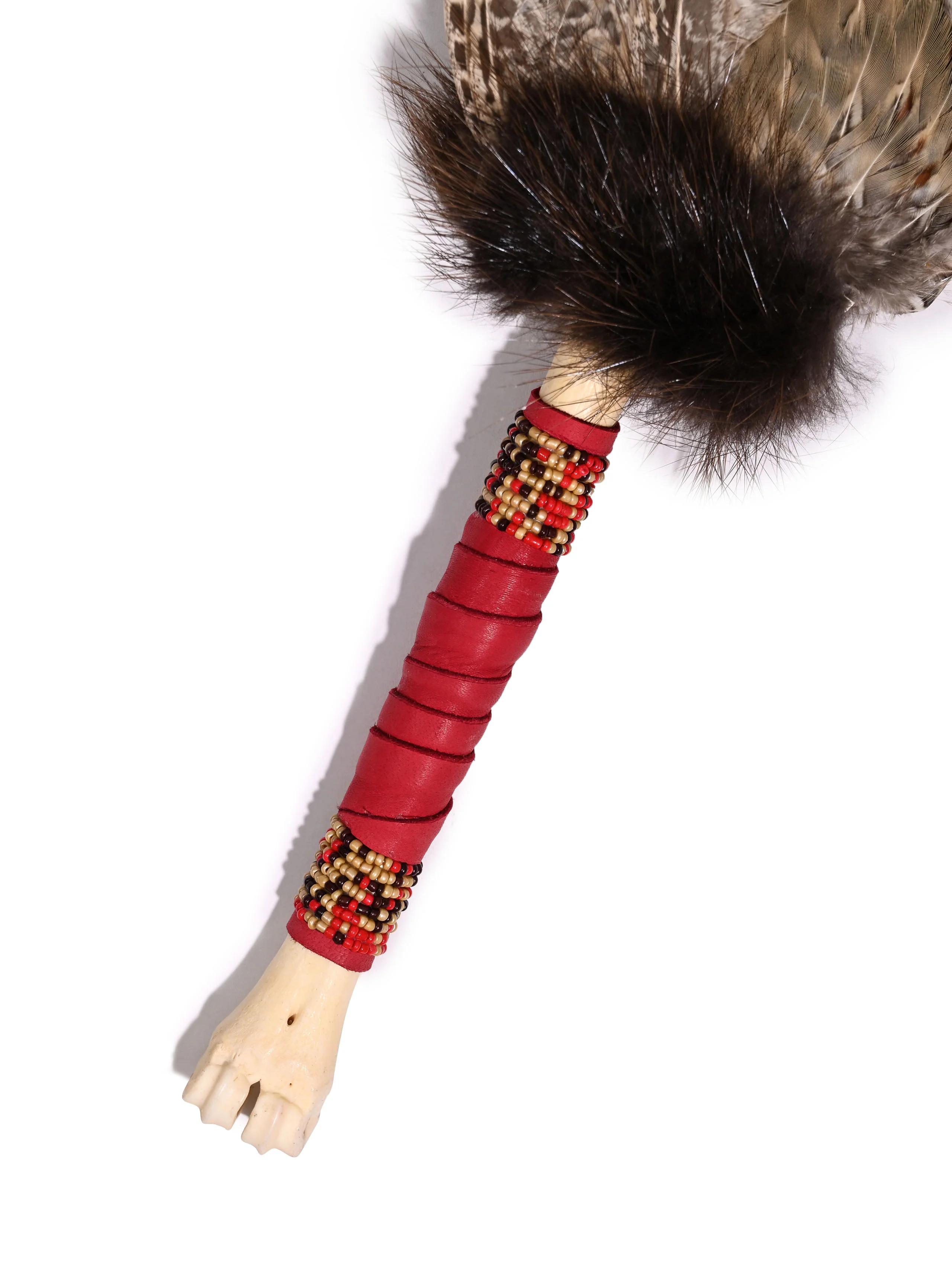 Spirit Prayer Fan with Bone Handle - Image 14