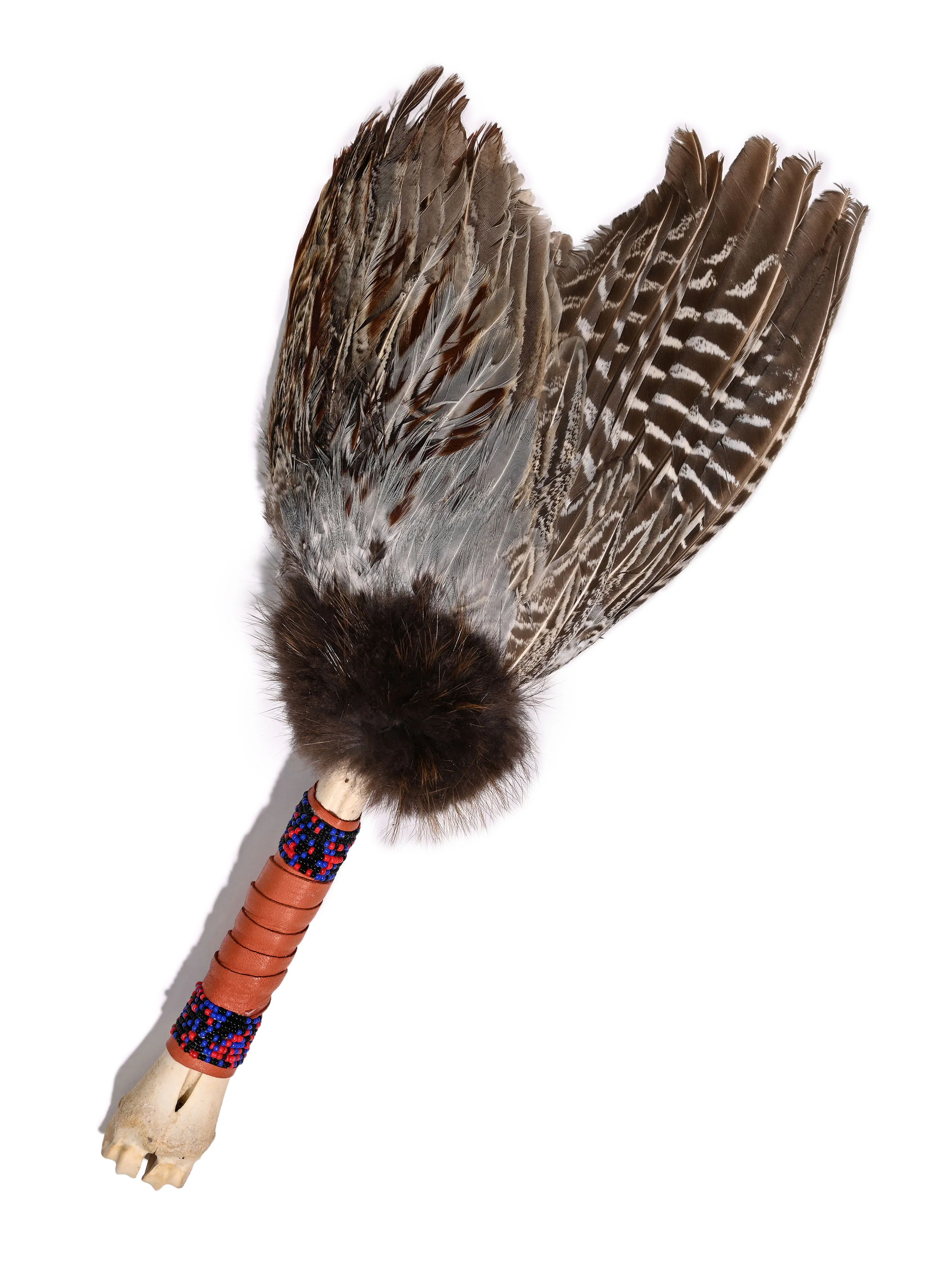 Spirit Prayer Fan with Bone Handle - Image 19