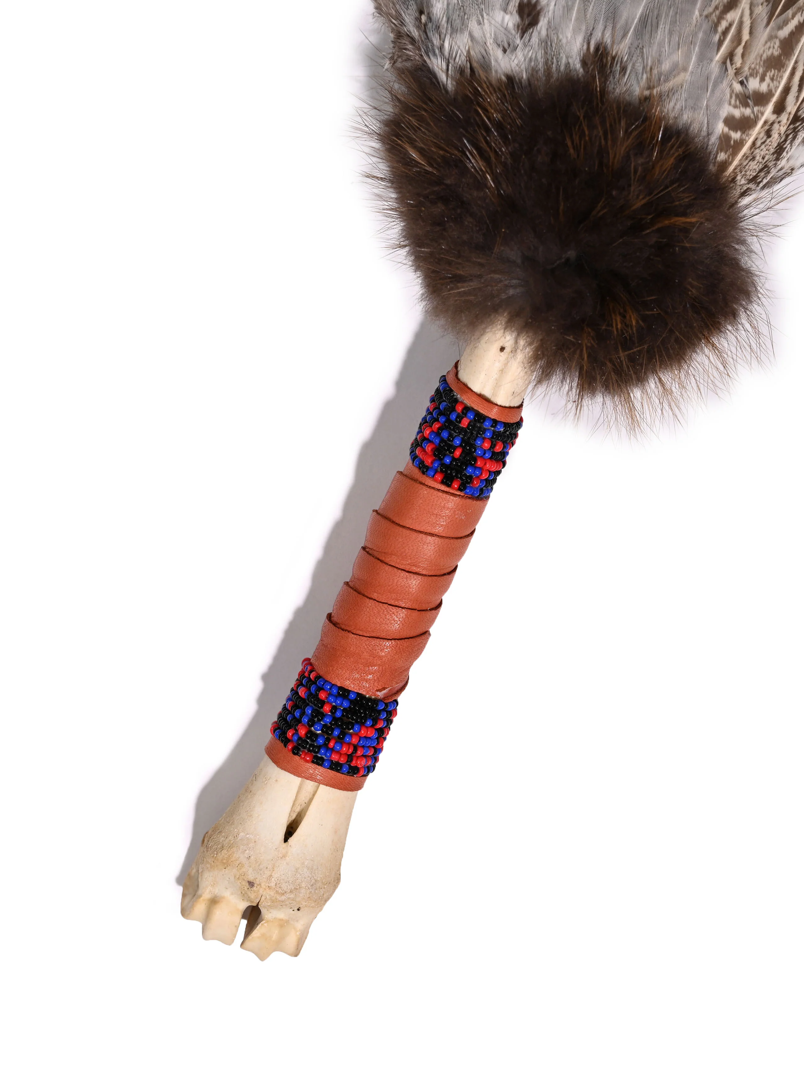 Spirit Prayer Fan with Bone Handle - Image 20