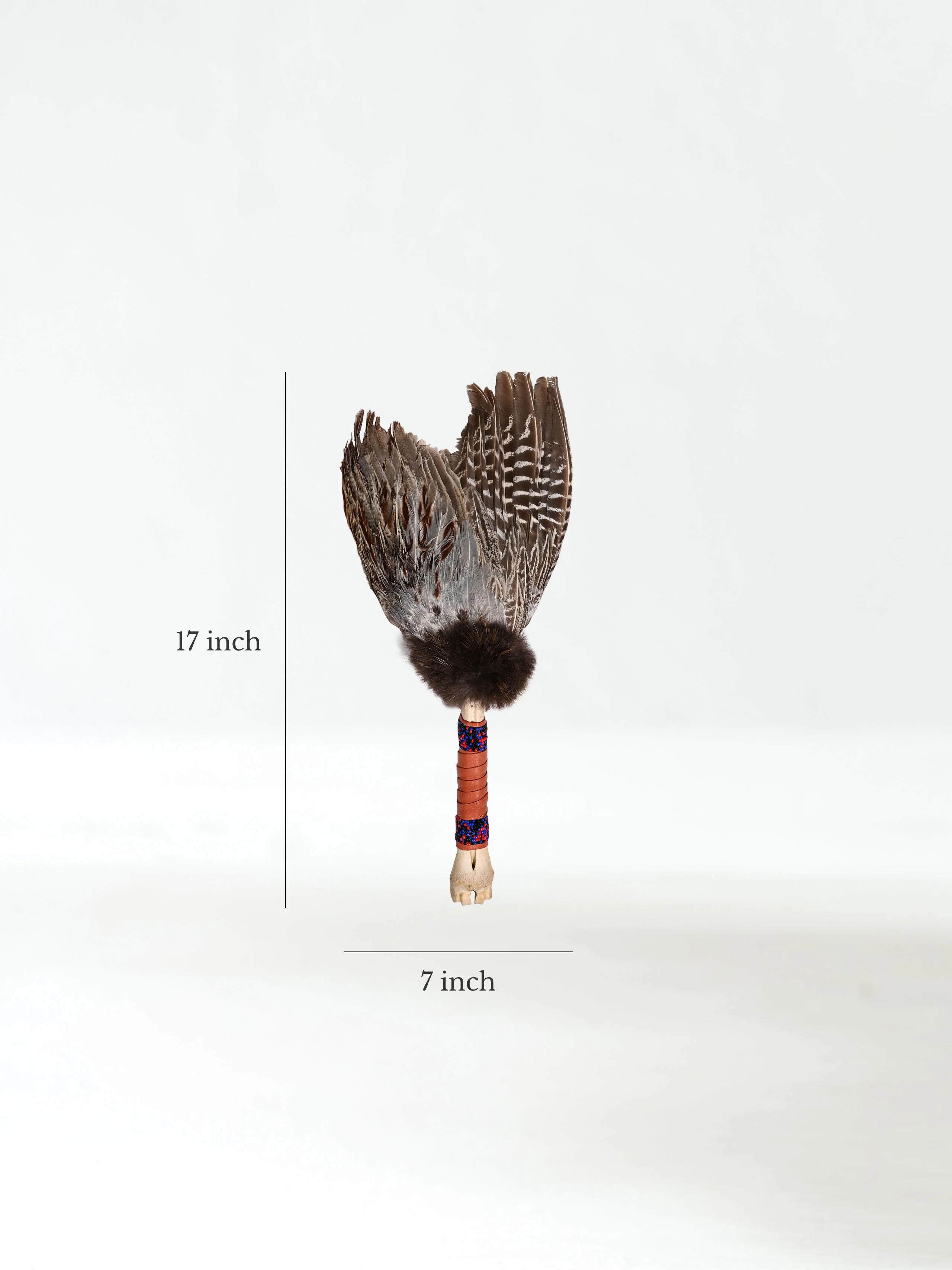 Spirit Prayer Fan with Bone Handle - Image 21