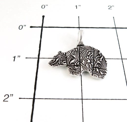 Sterling Silver Bear Totem Pendant - Image 3