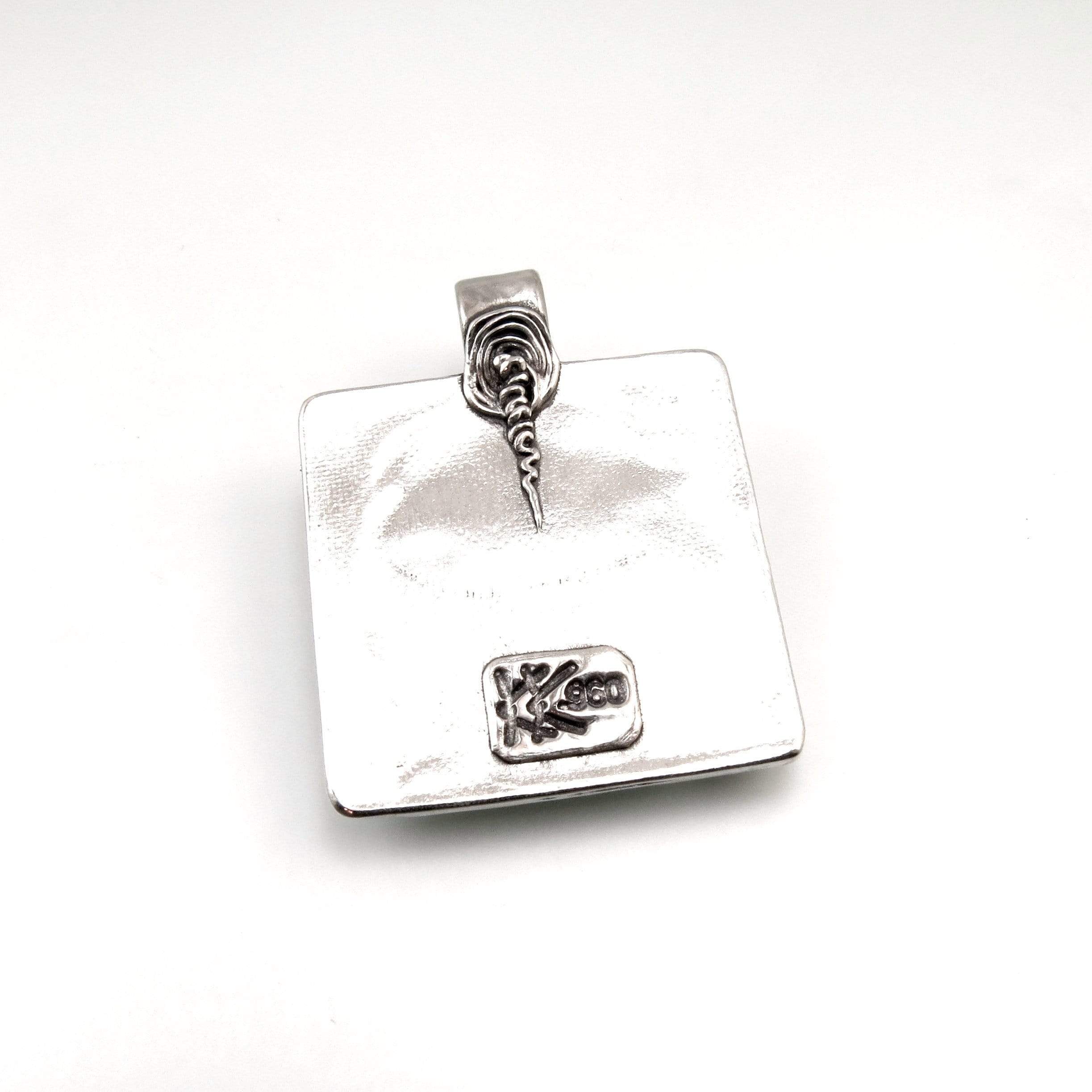 Sterling Silver Eagle Totem Pendant - Image 3
