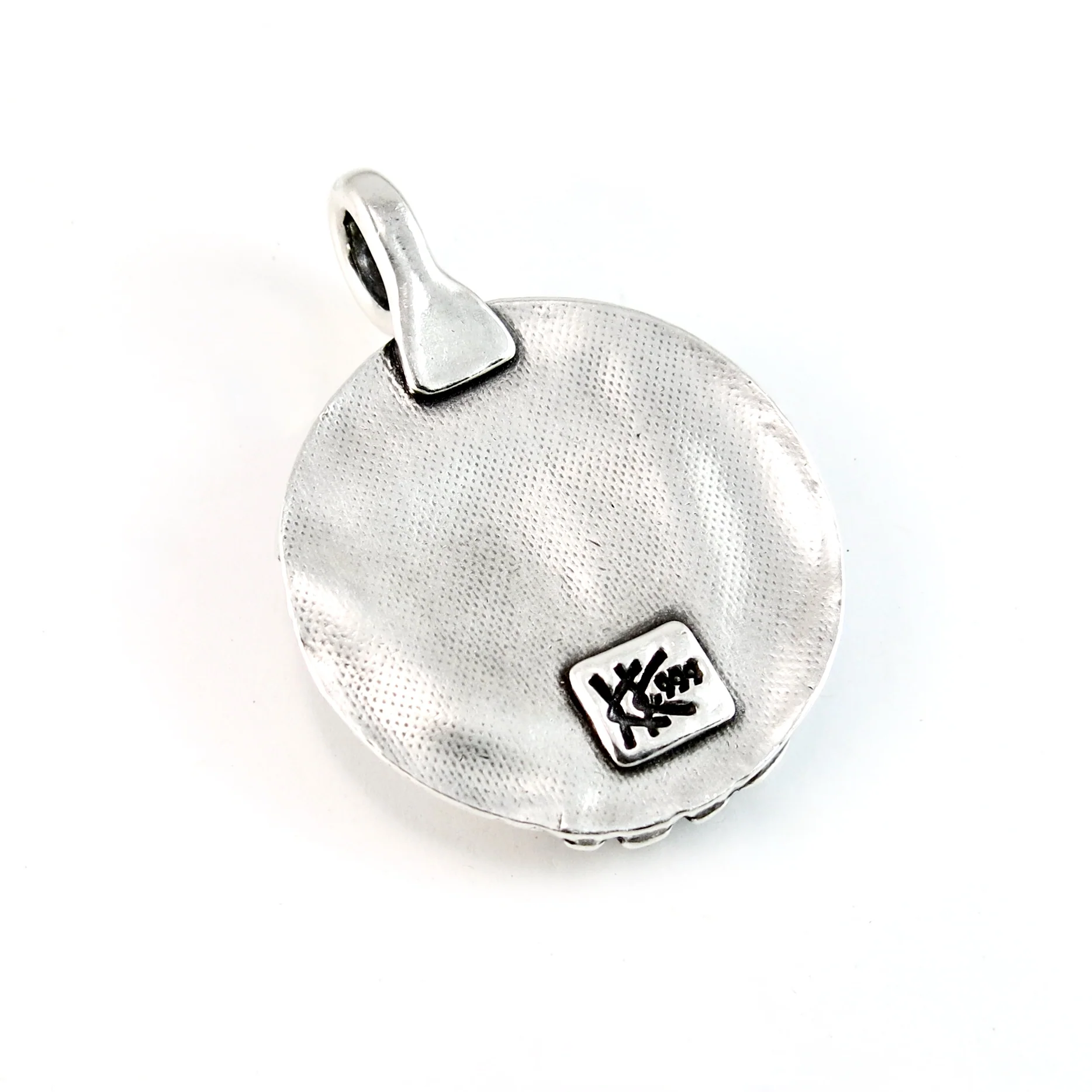 Fine Silver Jaguar Totem Pendant - Image 3