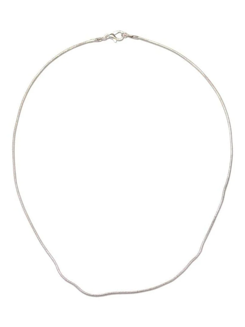 Round Chain Necklace - Sterling Silver - Image 5