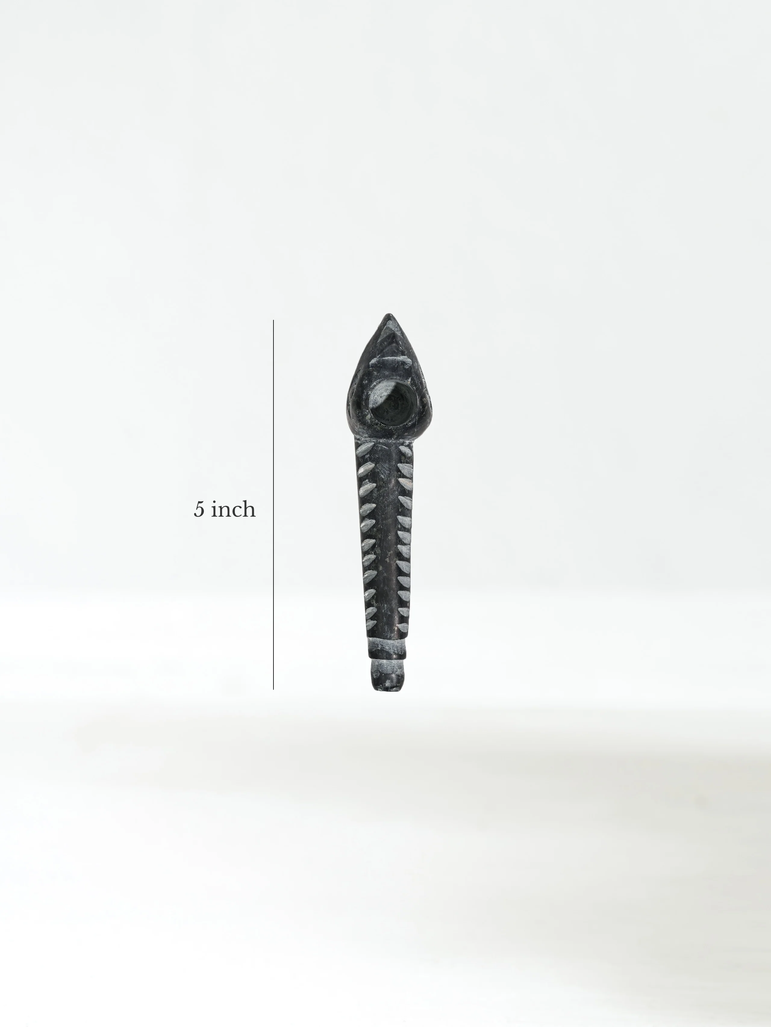 Stone Carved Pipe - Condor - Image 3