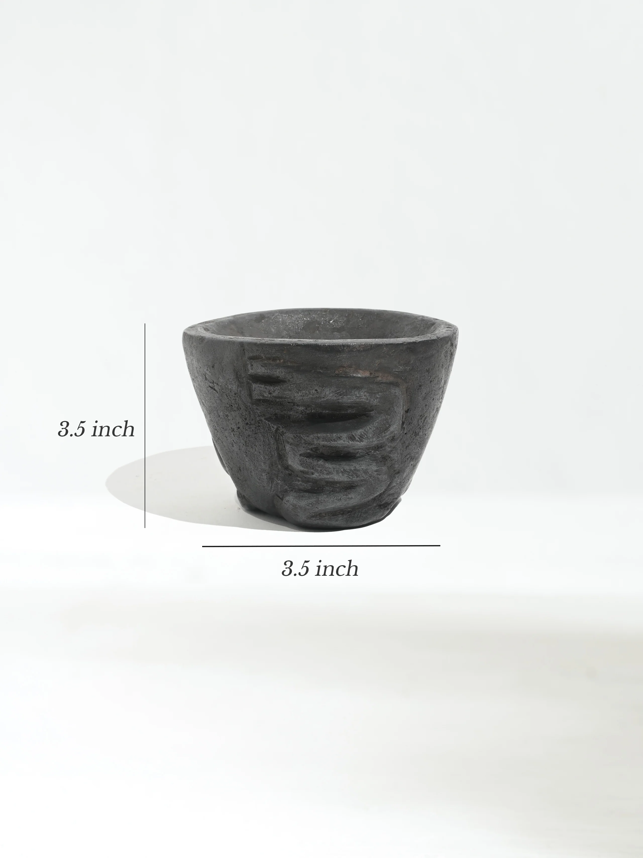 Stone Incense Burning Bowl with Amaru - Image 4