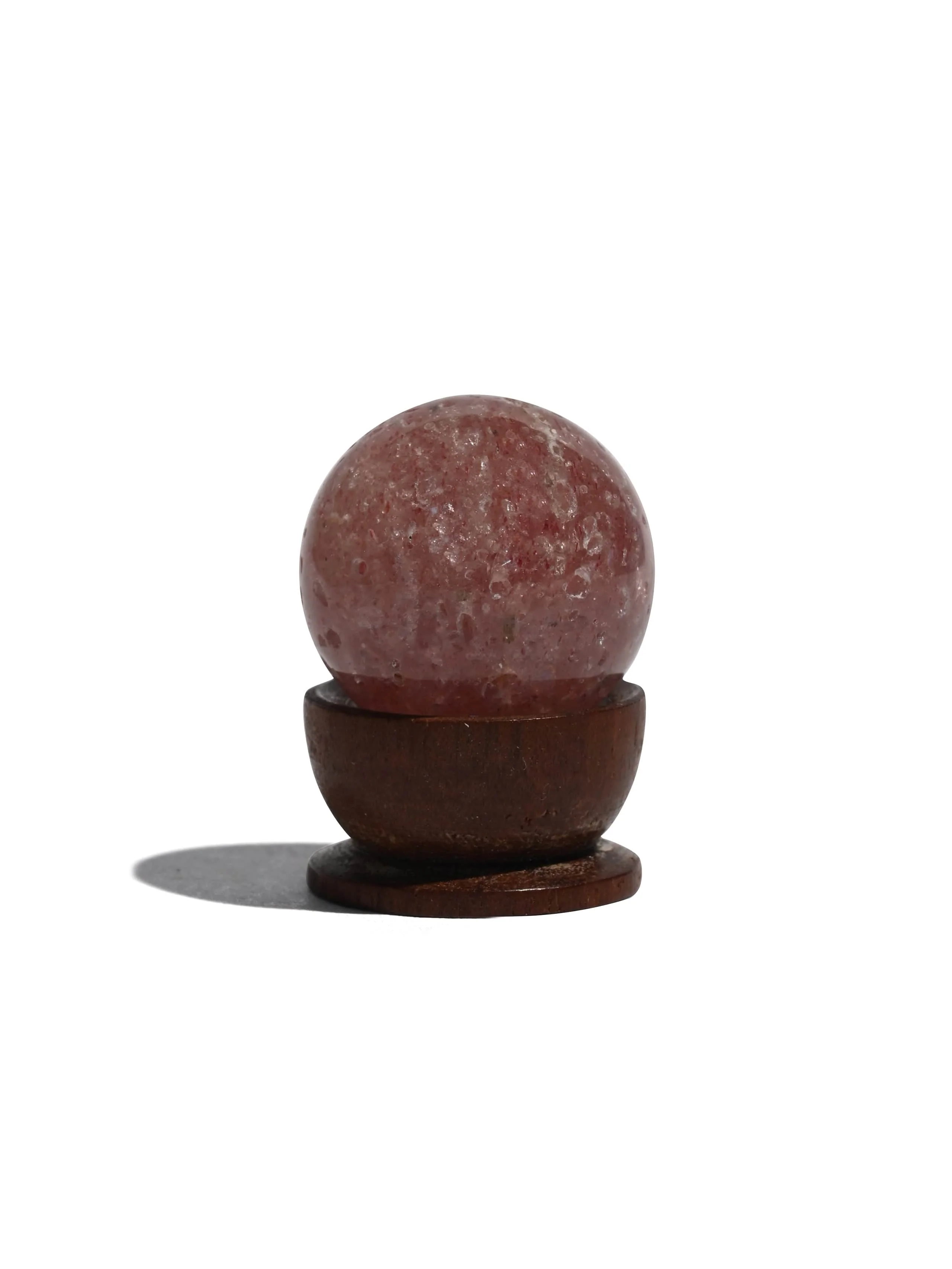 Strawberry Quartz Sphere - Image 3