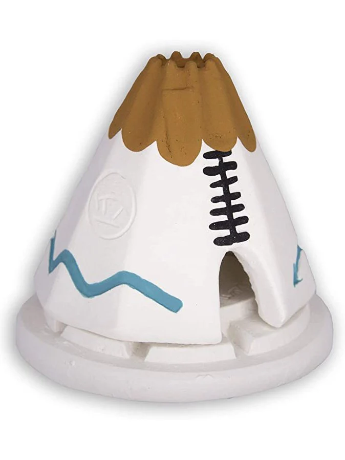 Teepee Incense Burner w/Pinon Incense Cones - Image 5