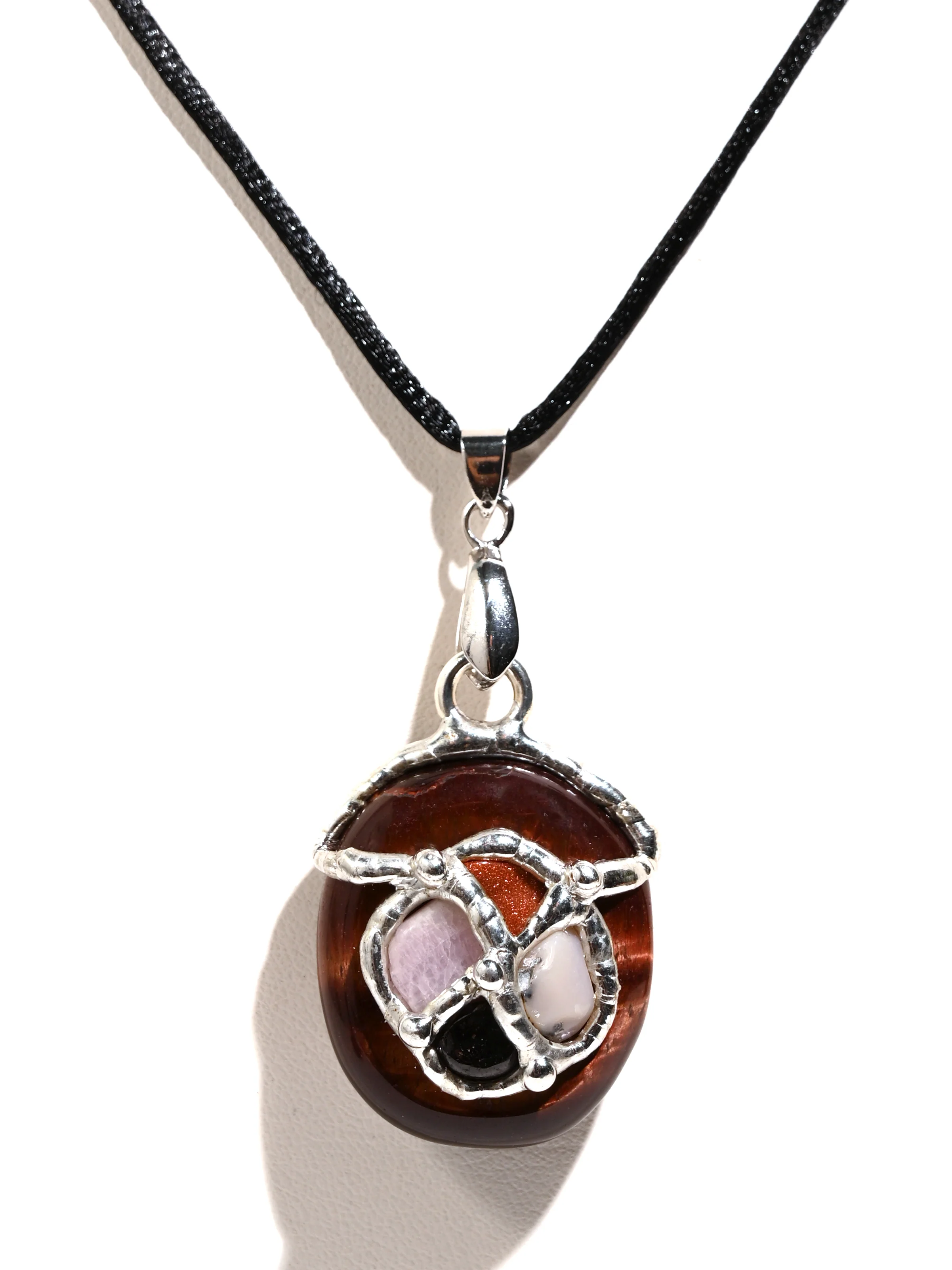 The Lovers Gem Drop Pendant - Image 2