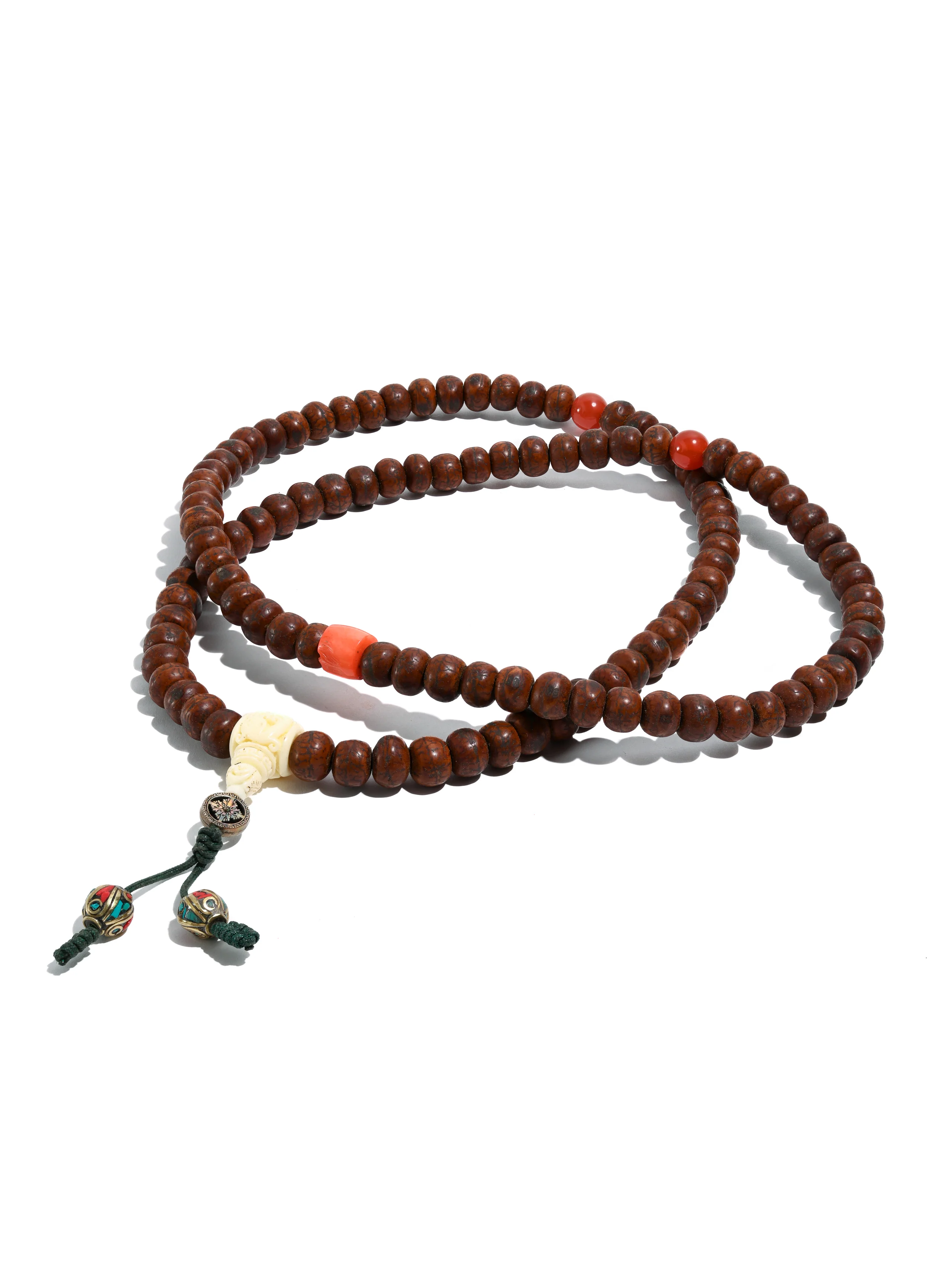 Tibetan Bodhi Seed Prayer Bead Mala - 108 Beads - Image 2