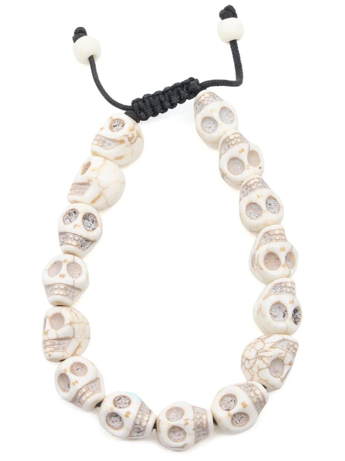 Tibetan Skull Bead Bracelet - Image 3