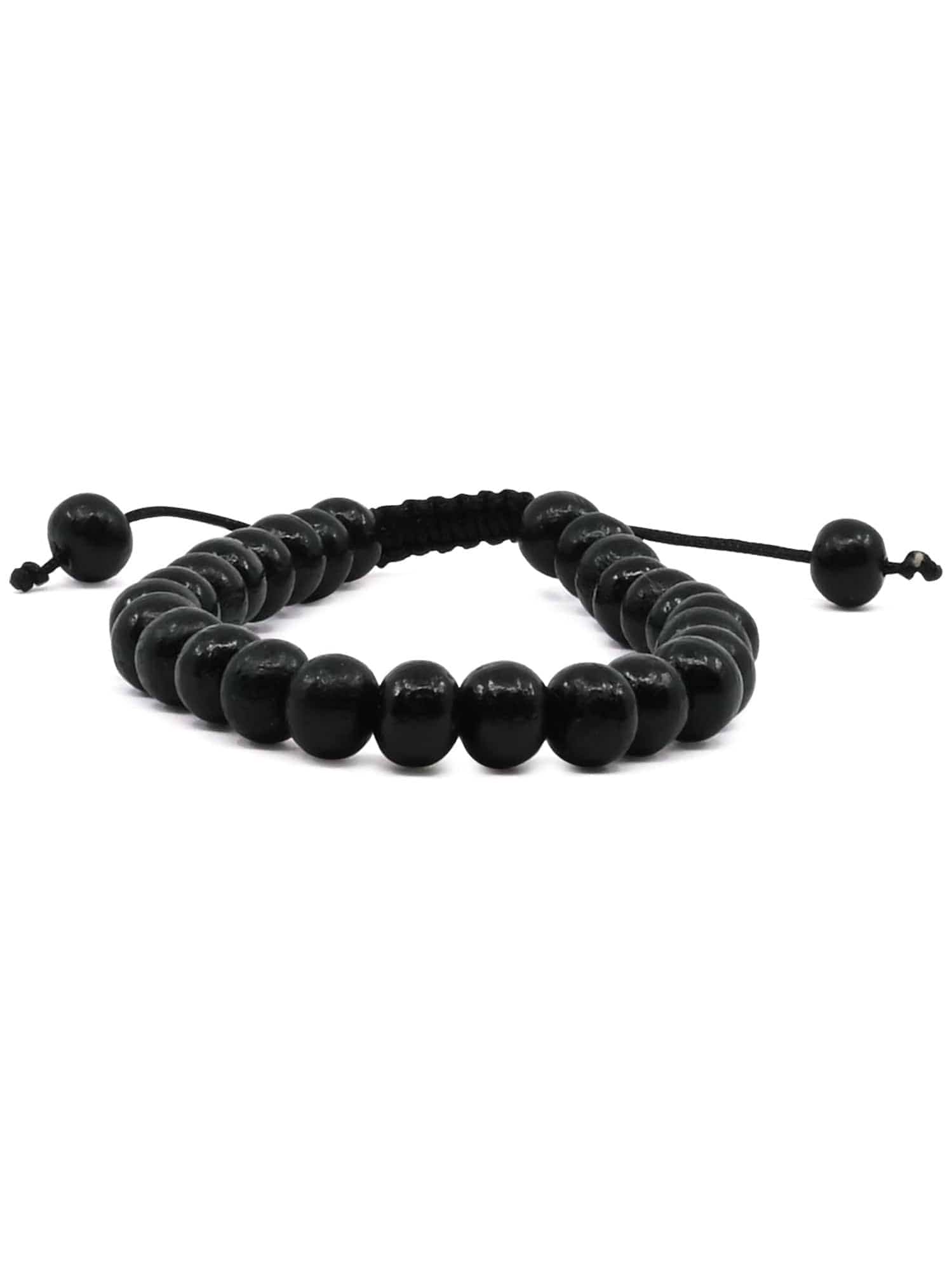 Tibetan Rosewood Bead Bracelet - Image 2