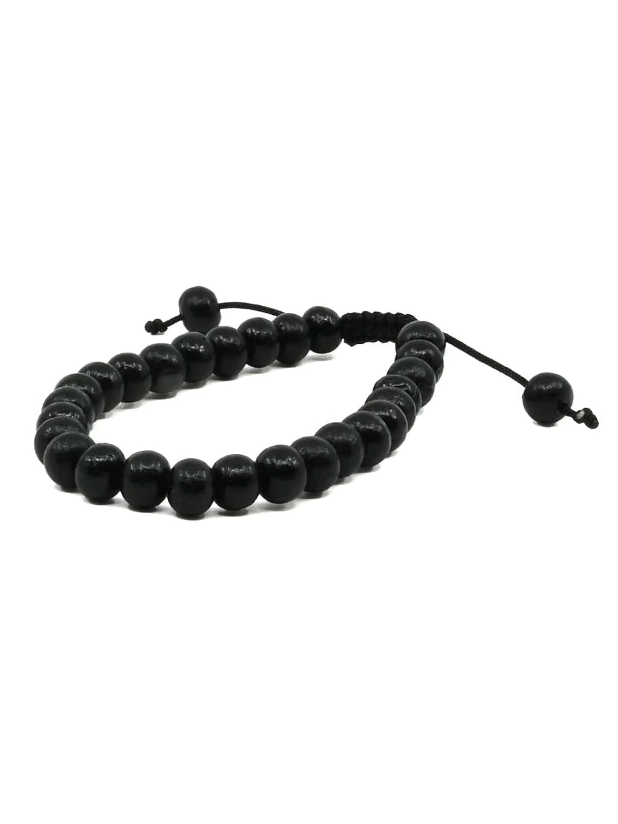 Tibetan Rosewood Bead Bracelet - Image 3