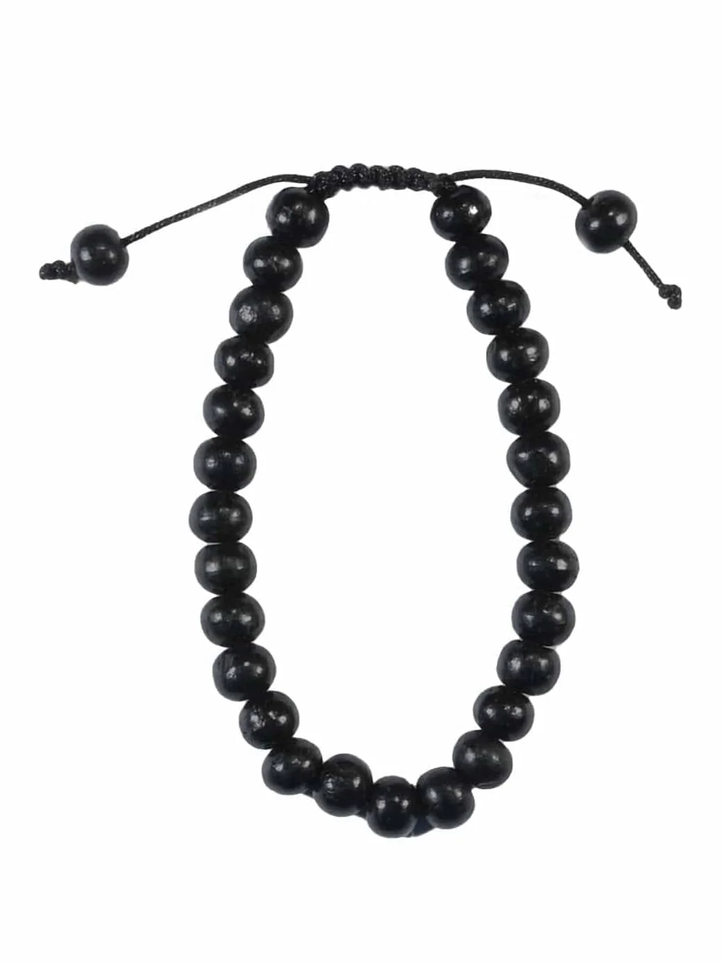 Tibetan Rosewood Bead Bracelet - Image 5