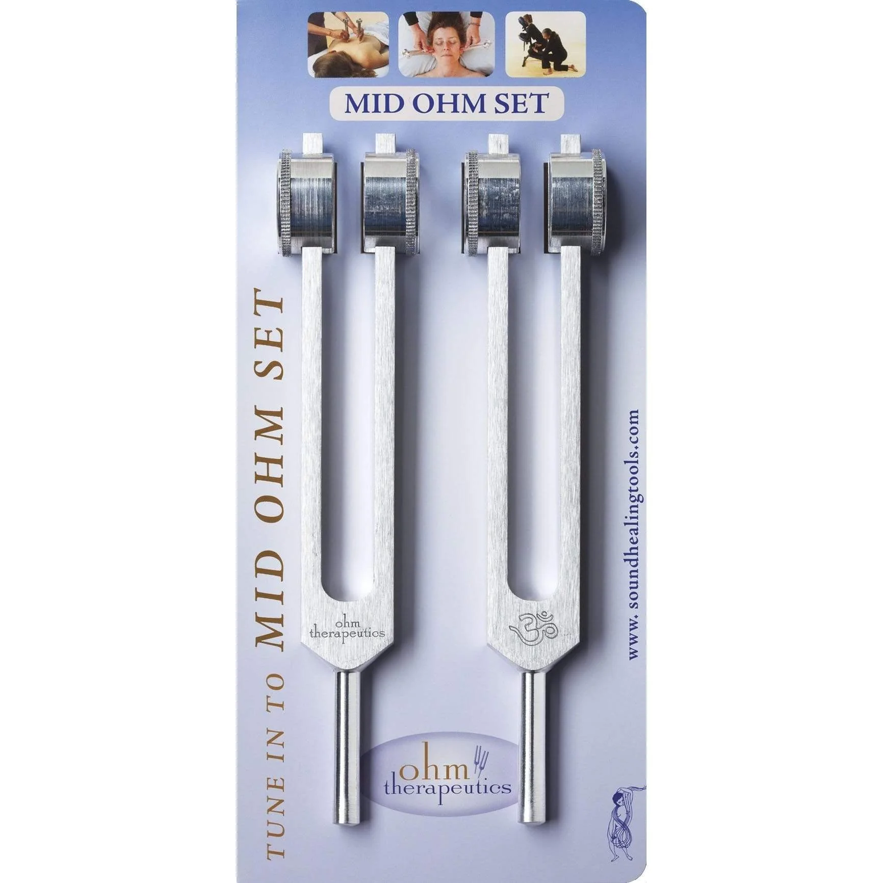 Tuning Fork - Mid Ohm Set - 136.1 hz - Image 2