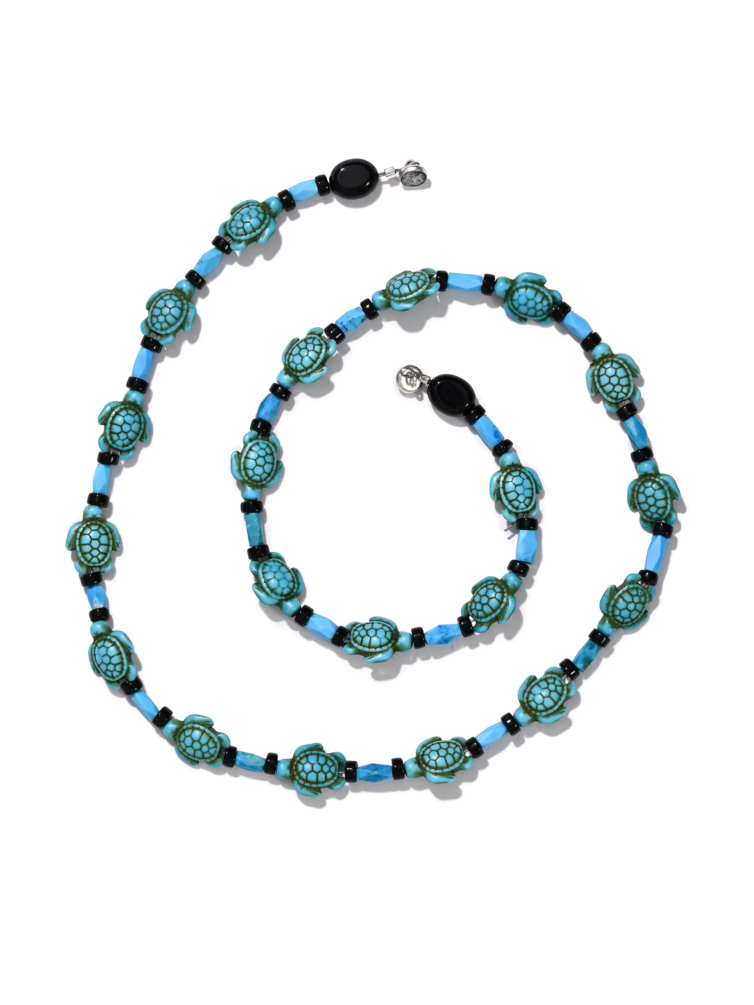 Turquoise Turtle Necklace - Image 3